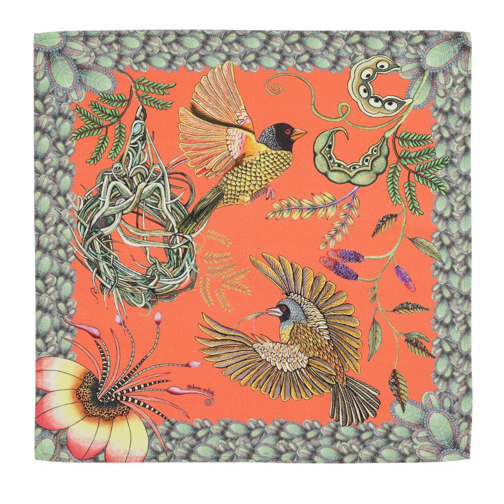 Thanda Nest Napkins (Pair) - Coral