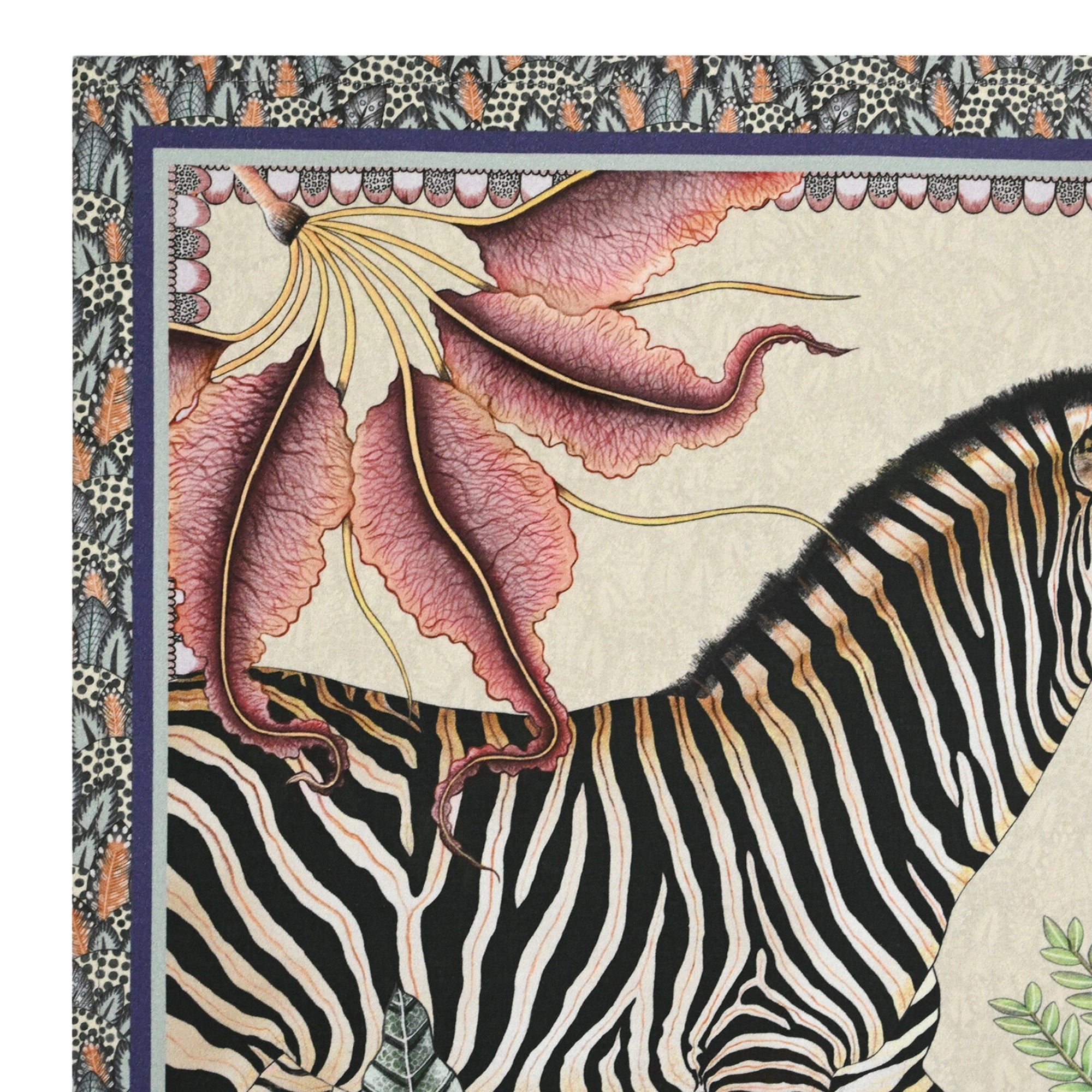 Thanda Stripe Napkins (Pair) - Stone