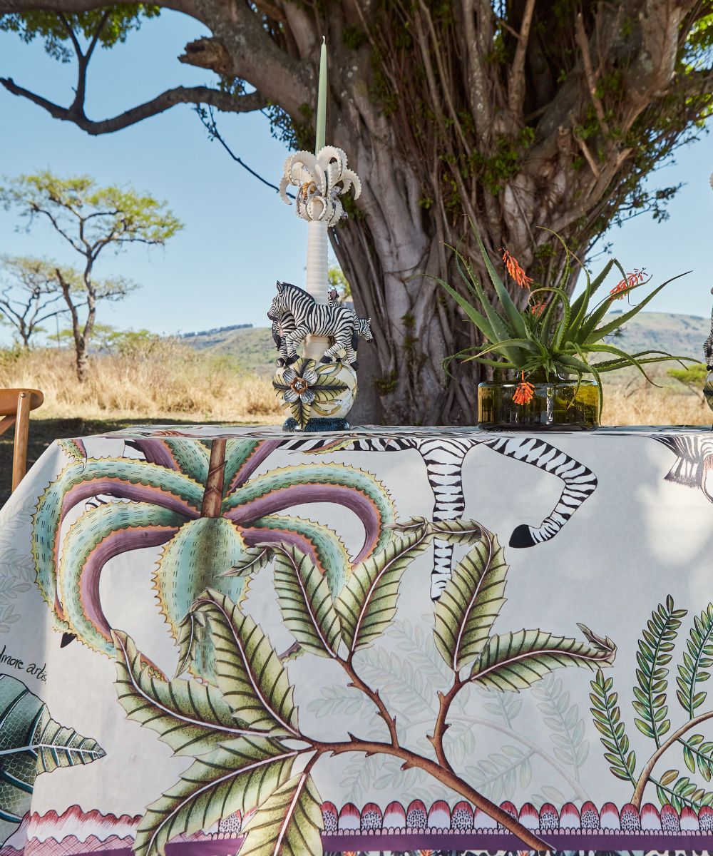 Pangolin Park Tablecloth - Stone