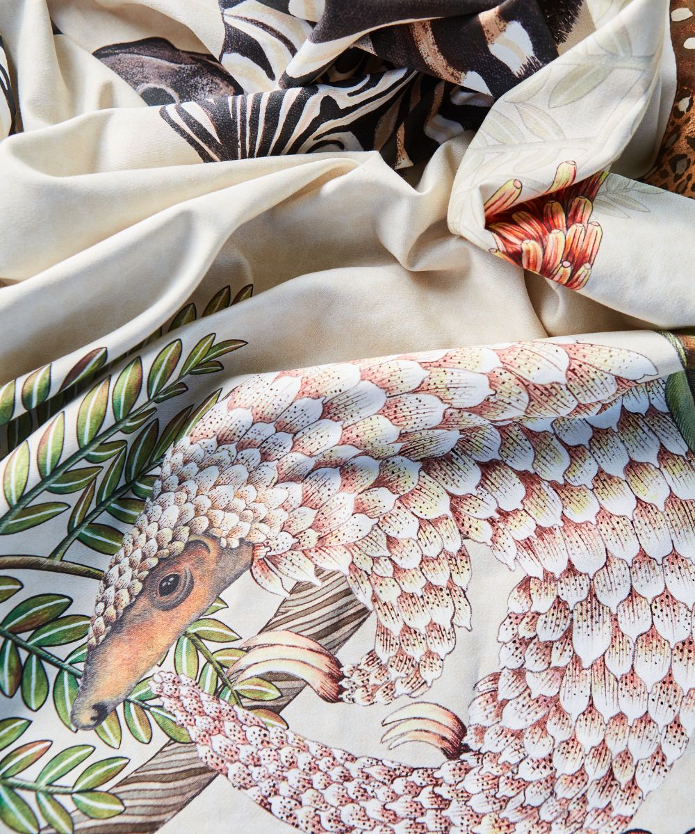 Pangolin Park Tablecloth - Stone