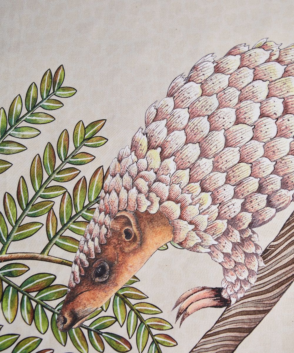 Pangolin Park Tablecloth - Stone