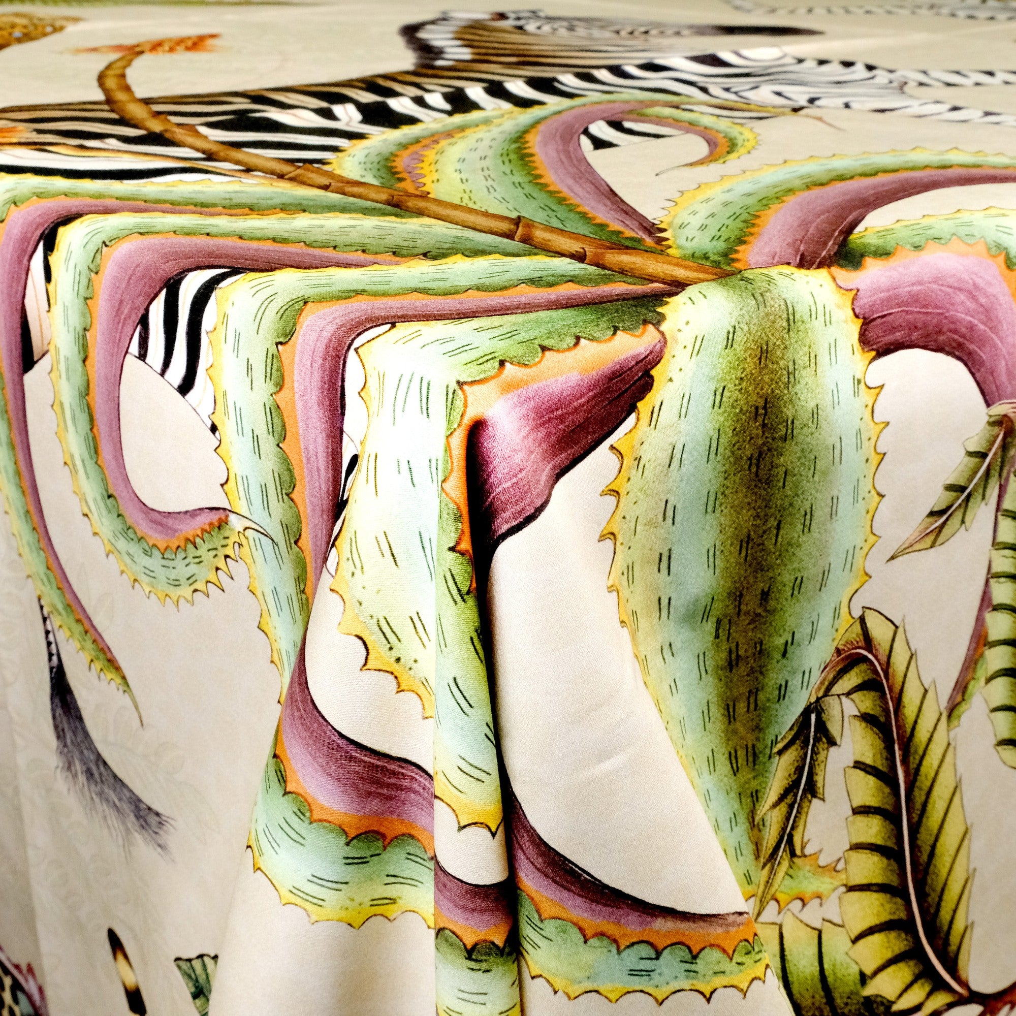 Pangolin Park Tablecloth - Stone