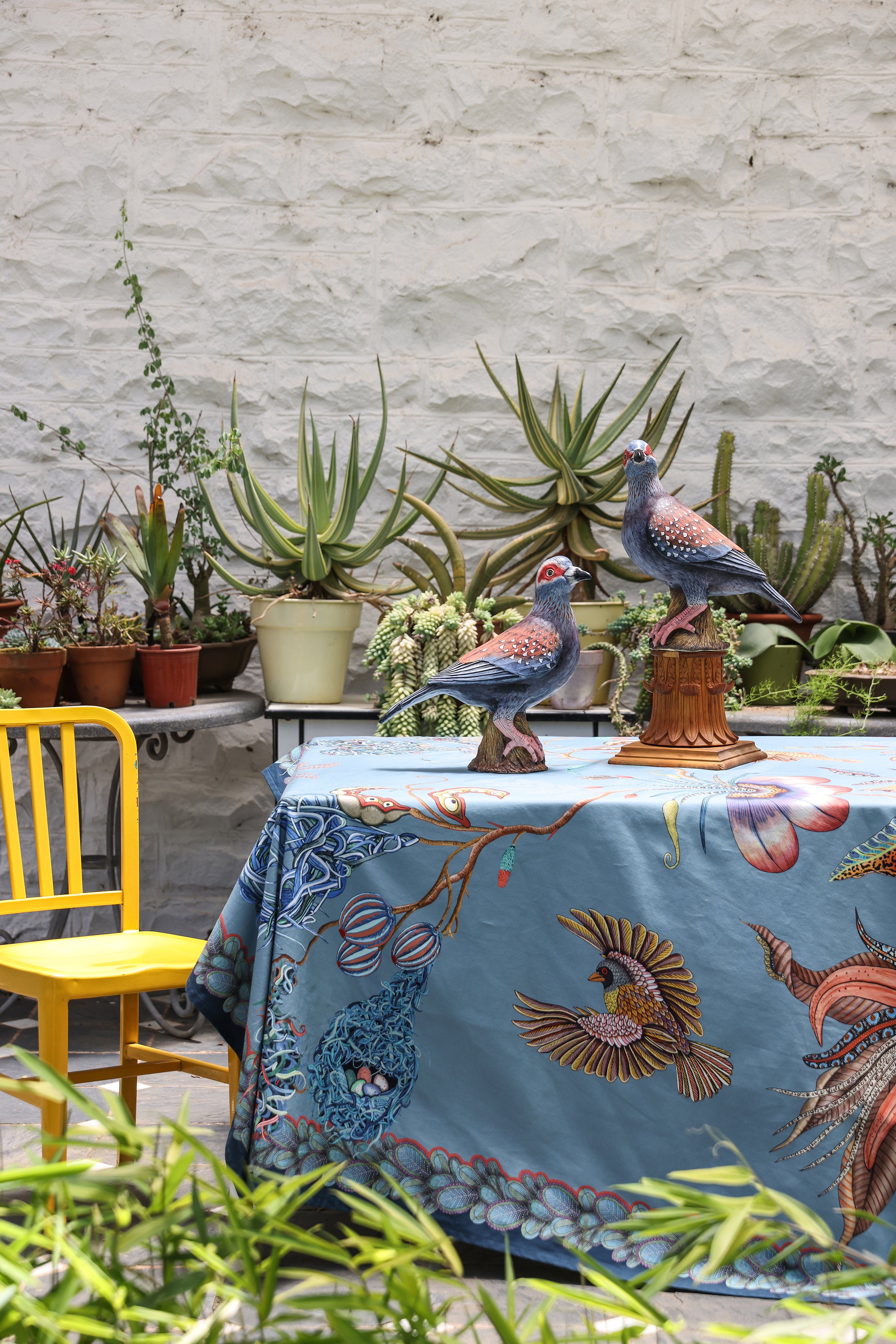 Thanda Nest Tablecloth - Mist