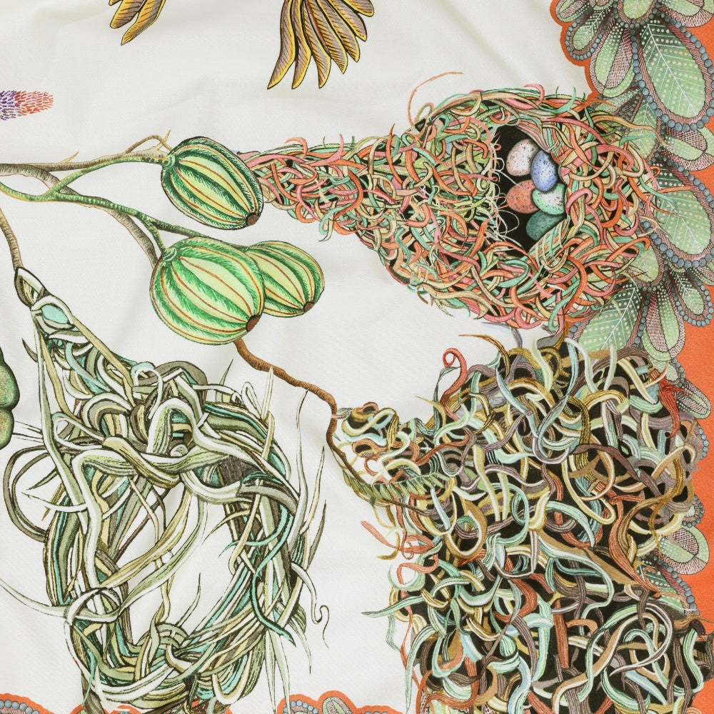 Thanda Nest Tablecloth - Parakeet