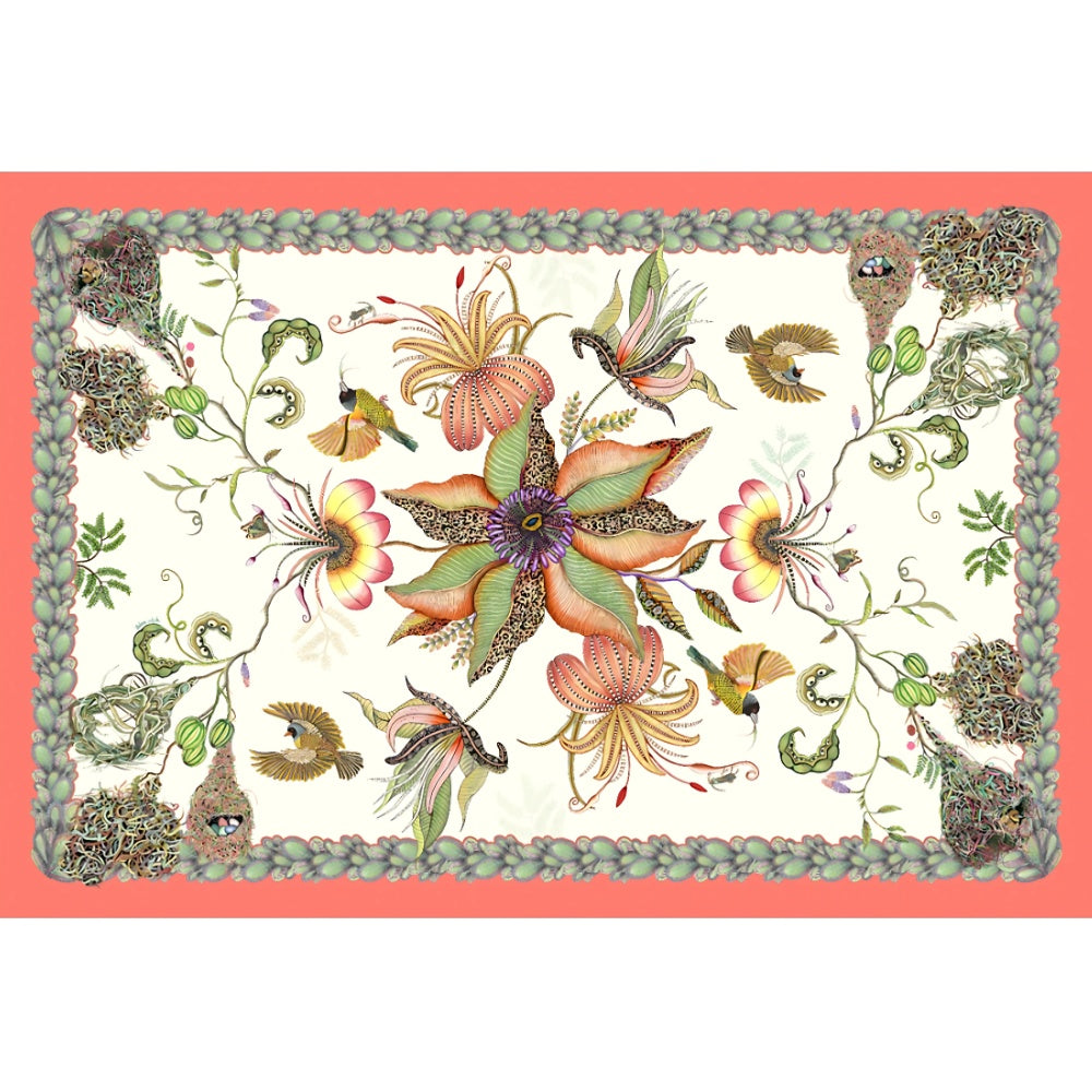 Thanda Nest Tablecloth - Parakeet