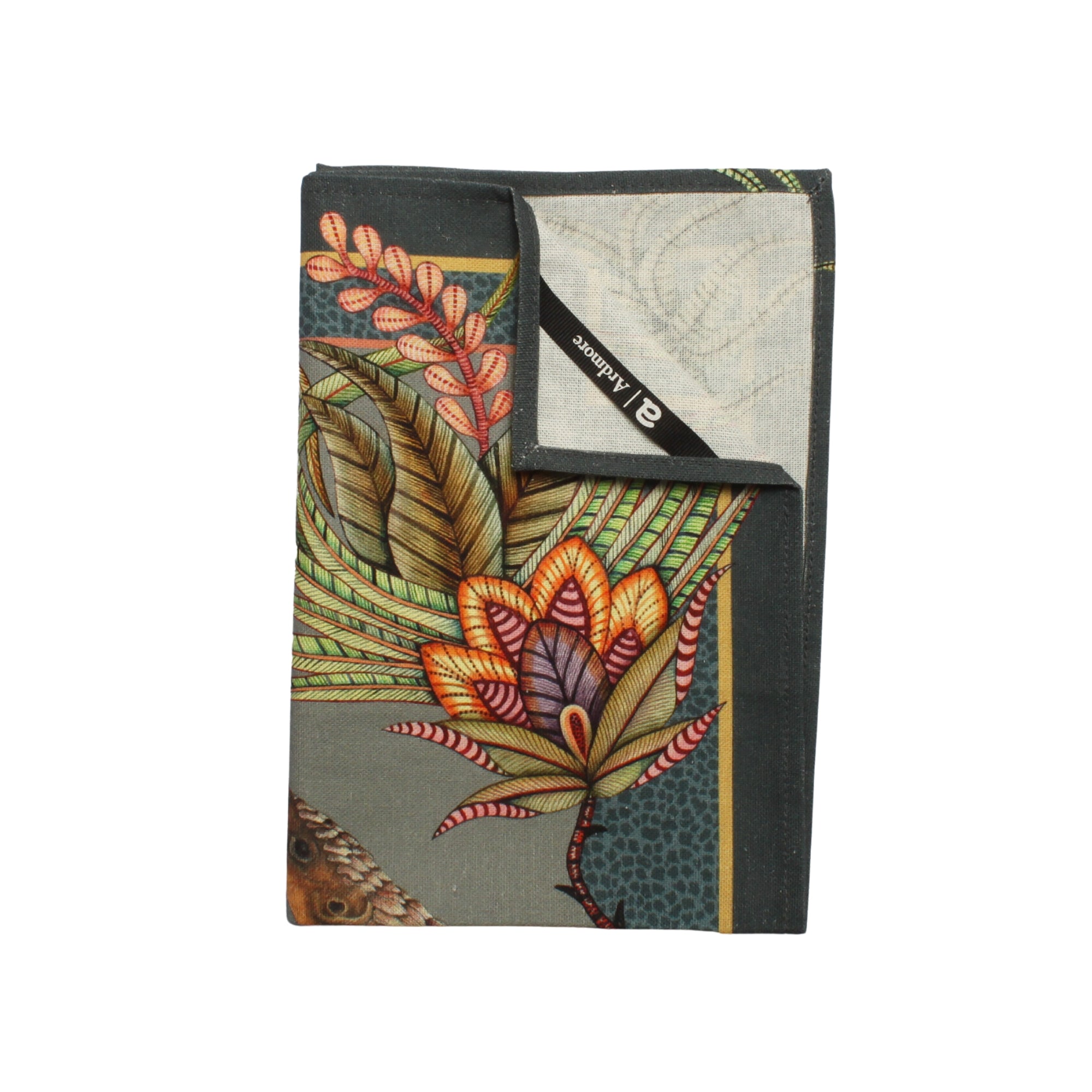 Pangolin Pair Tea Towel - Ash
