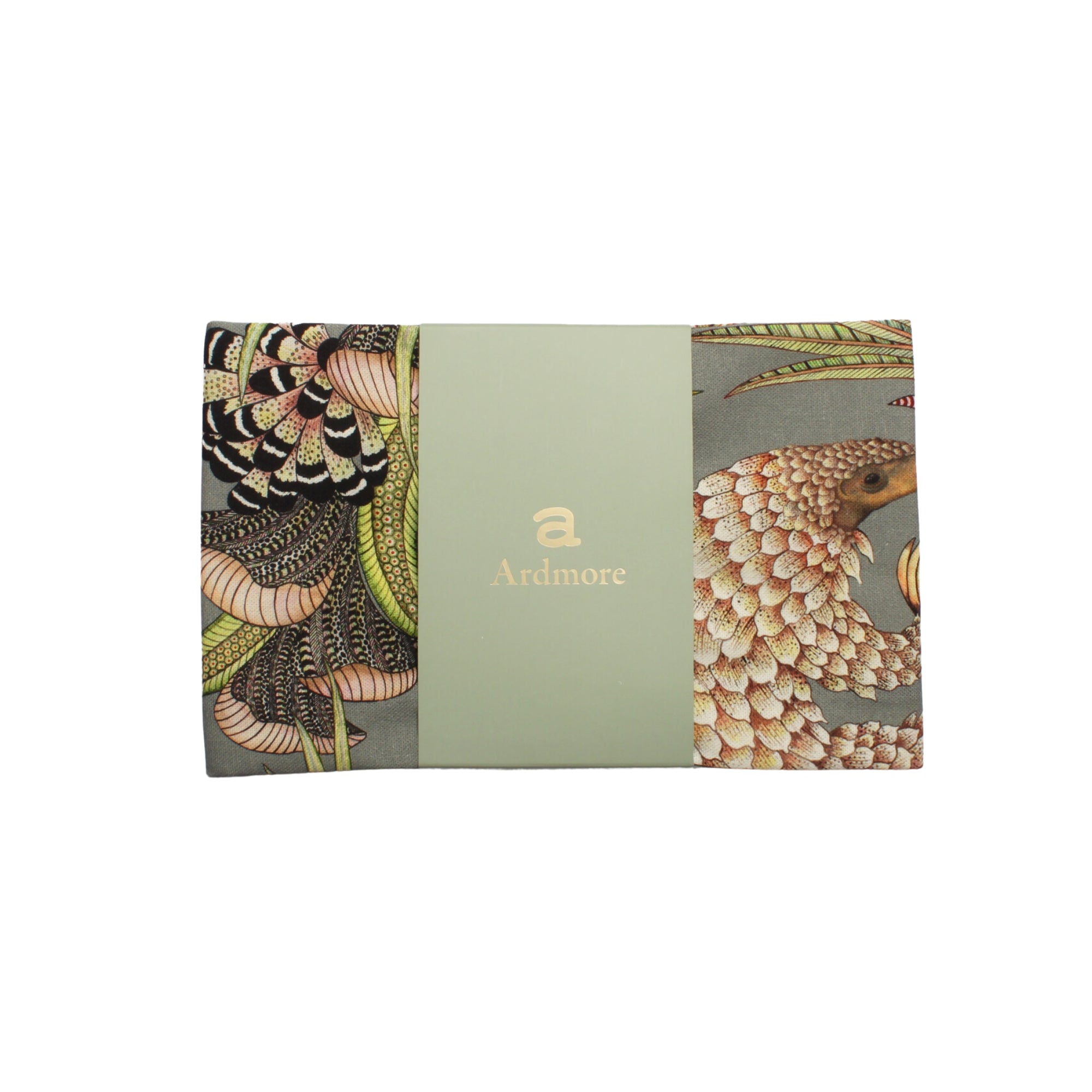 Pangolin Pair Tea Towel - Ash