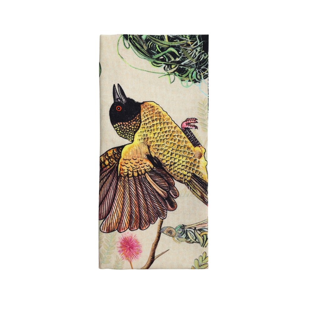 Thanda Nests Tea Towel - Stone