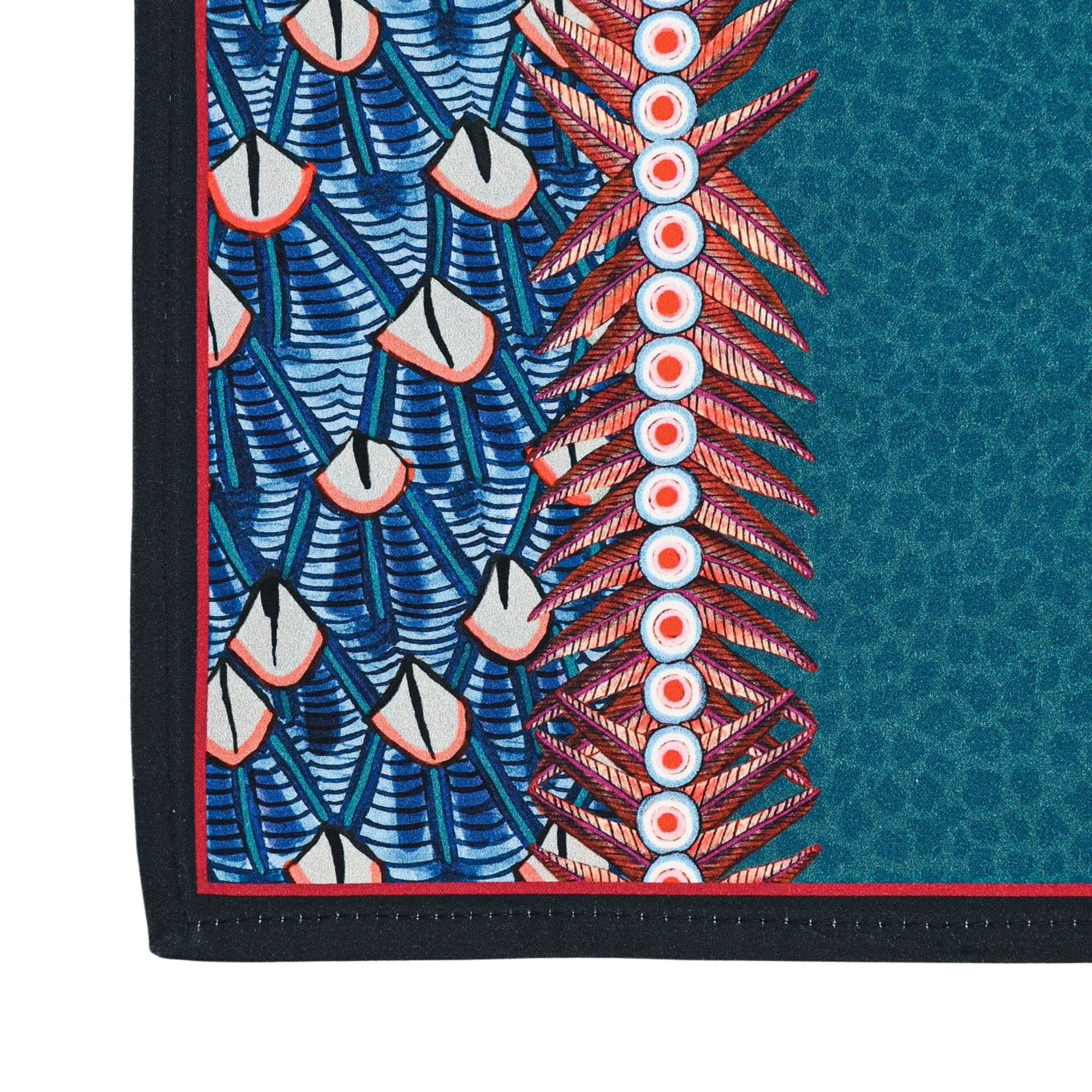 Feather Napkins (Pair) - Frost