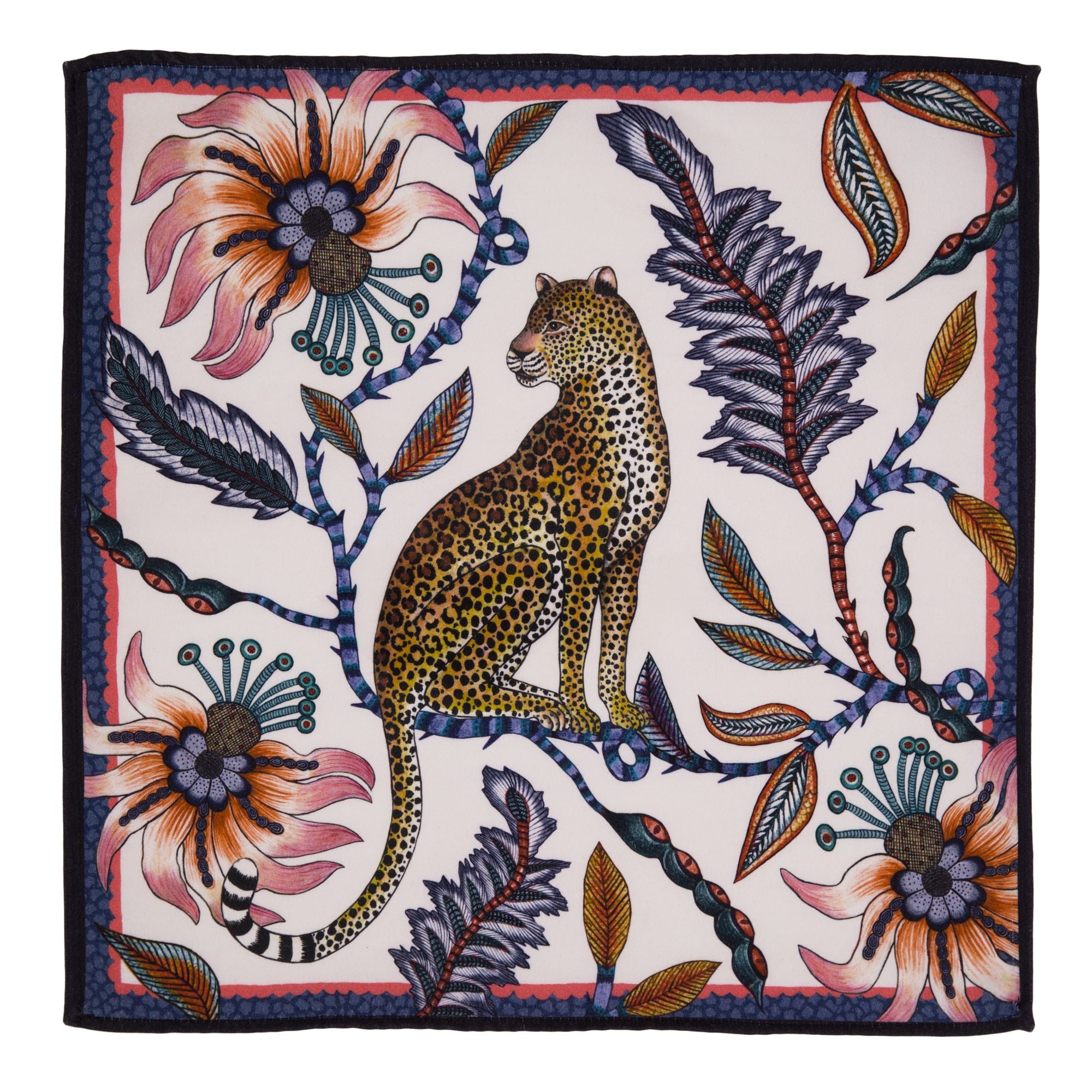 Leopard Napkins (Pair) - Frost