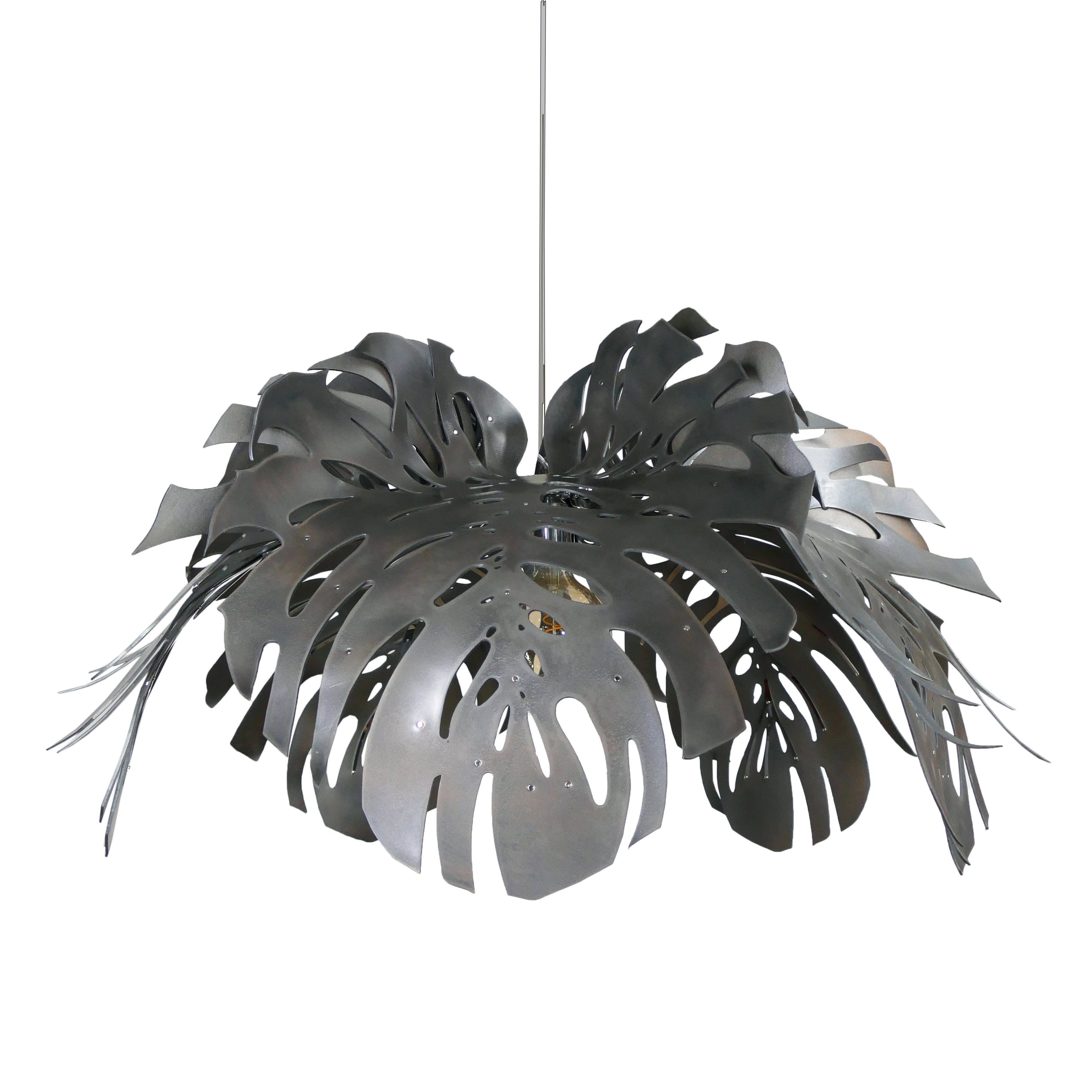 Delicious Light - Vintage Pewter Leather