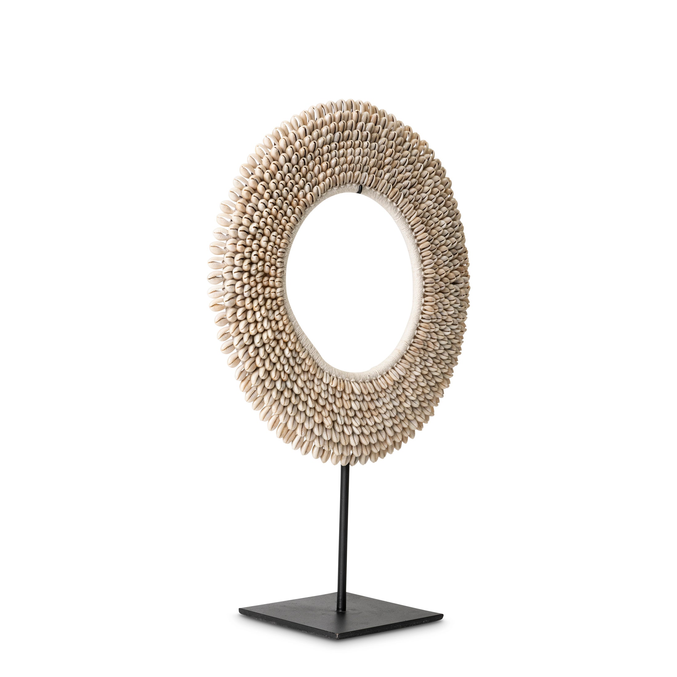 Cowry Shell Necklace on Stand - Small