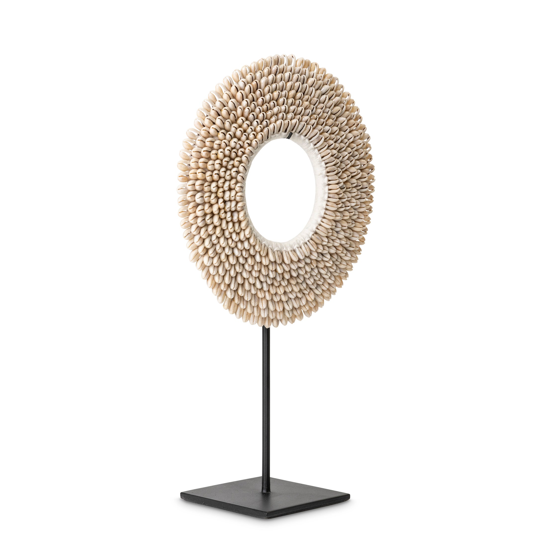 Cowry Shell Necklace on Stand - Extra Small