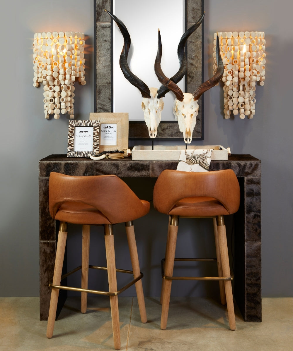 Mounted Natural Kudu Skull - Small