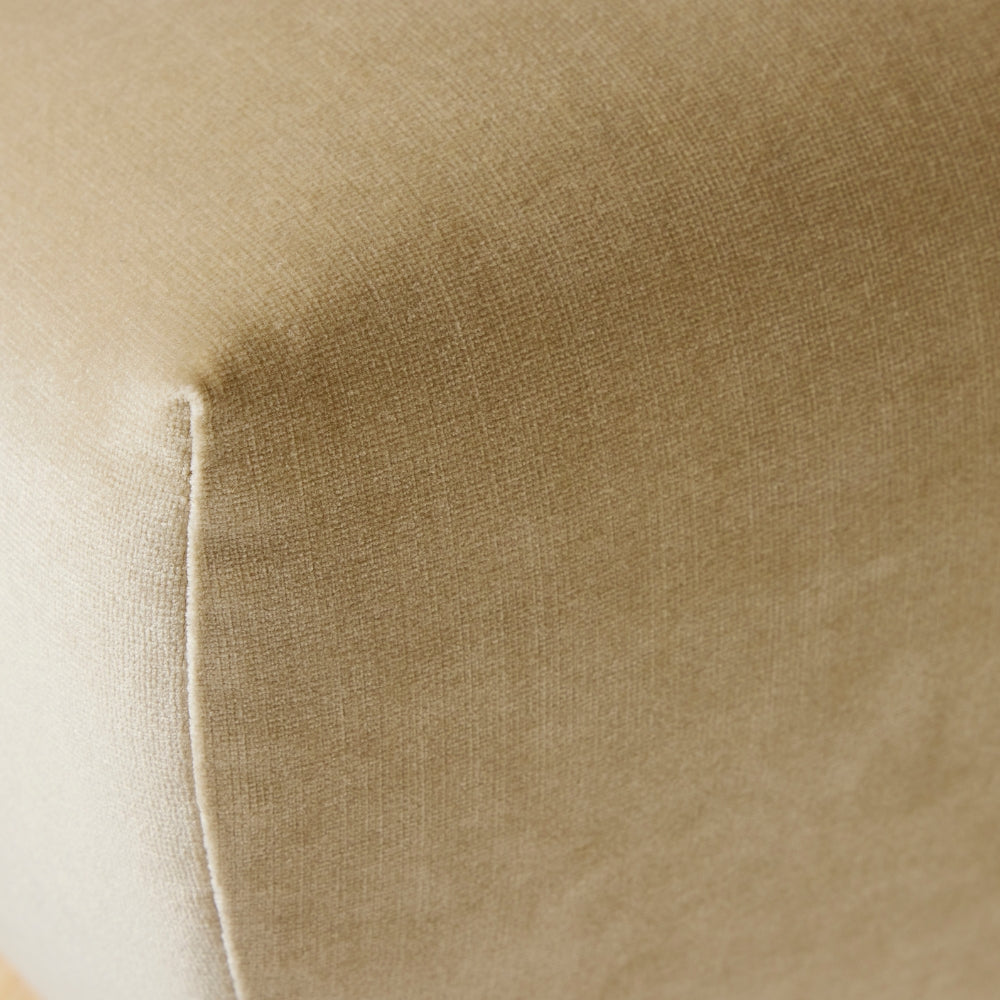 Ostrich Fluff Square Ottoman