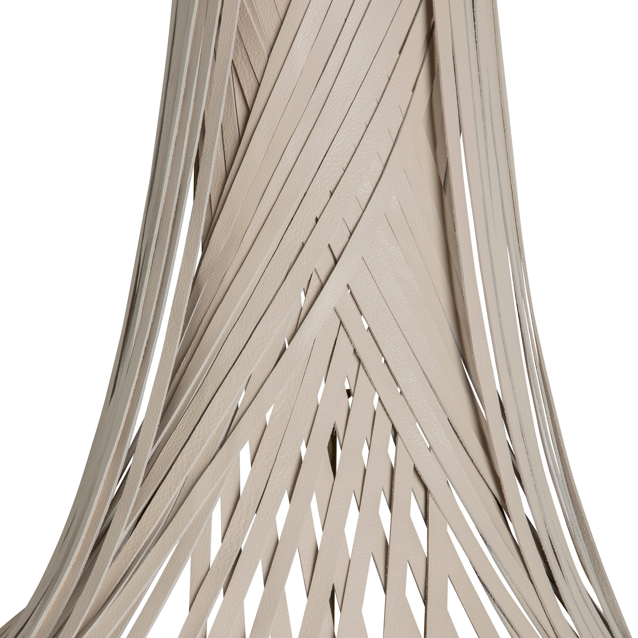 Empire Wall Sconce - Cream-Stone Leather