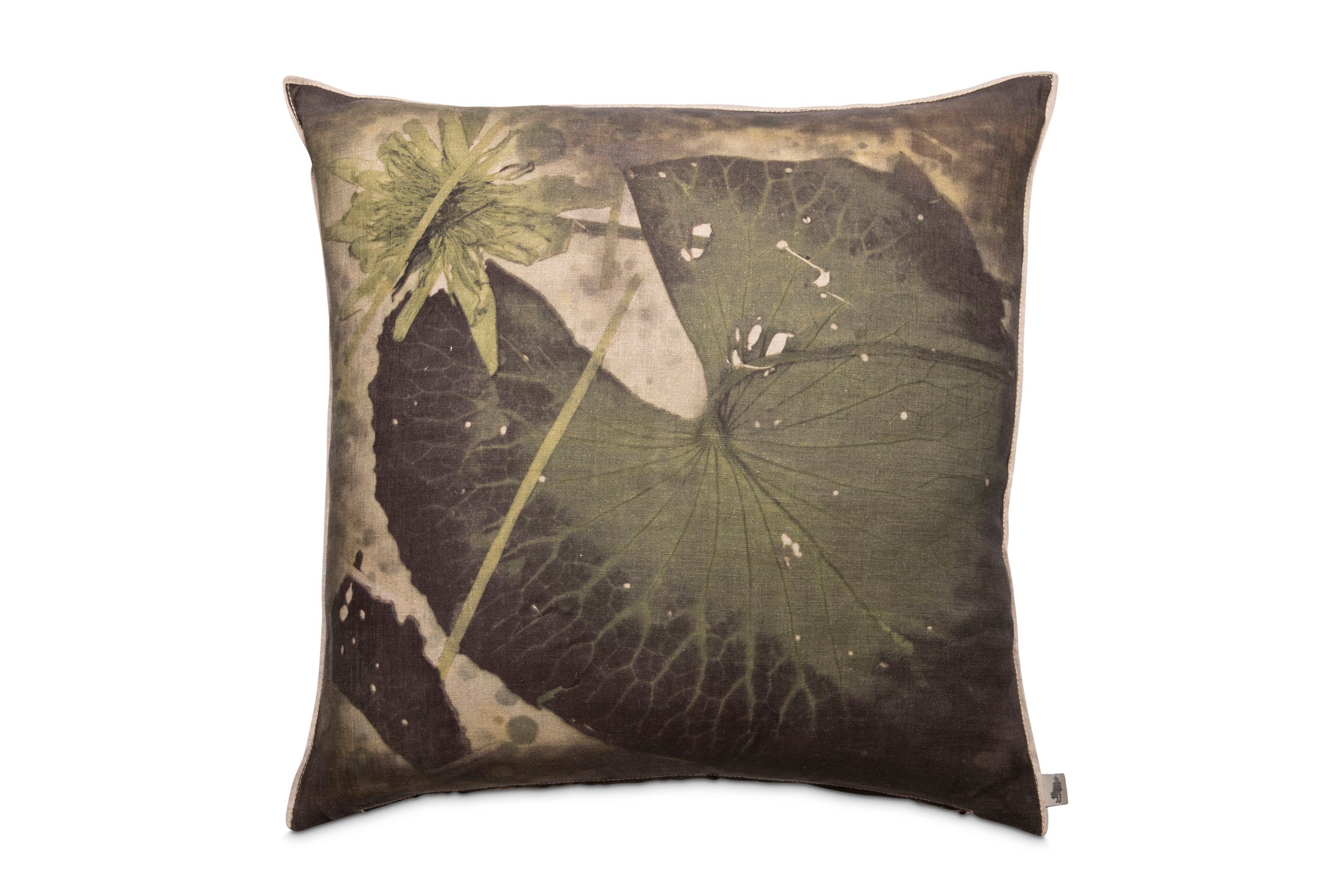 Mopipi Green Printed Pillow