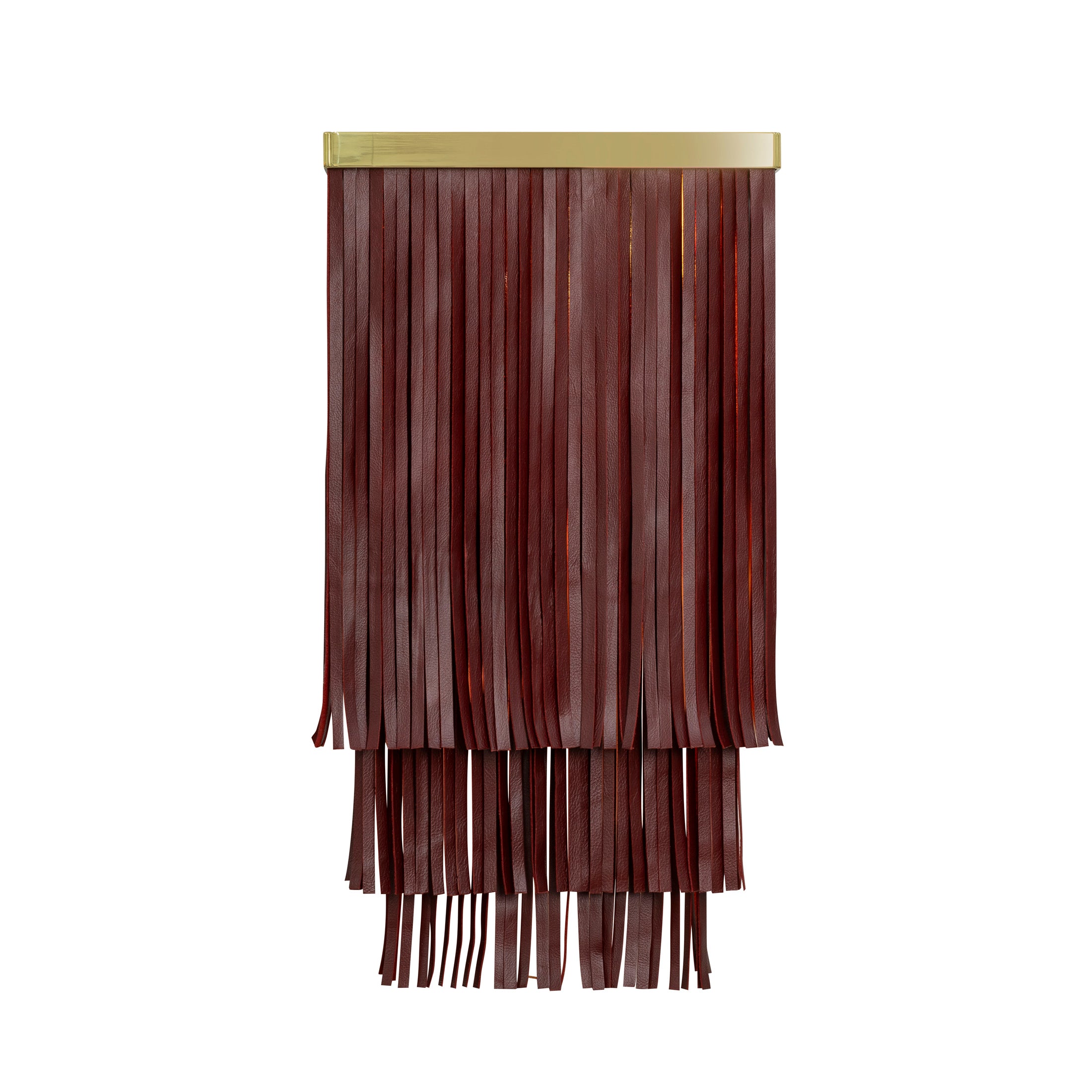 Ndidi Wall Sconce - Brass - NeKeia Leather