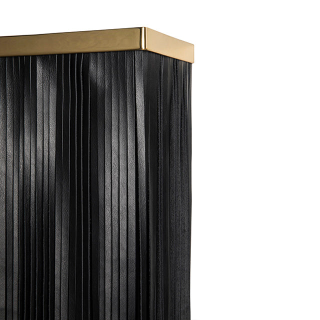 Ndidi Wall Sconce - Brass - Premium Leather