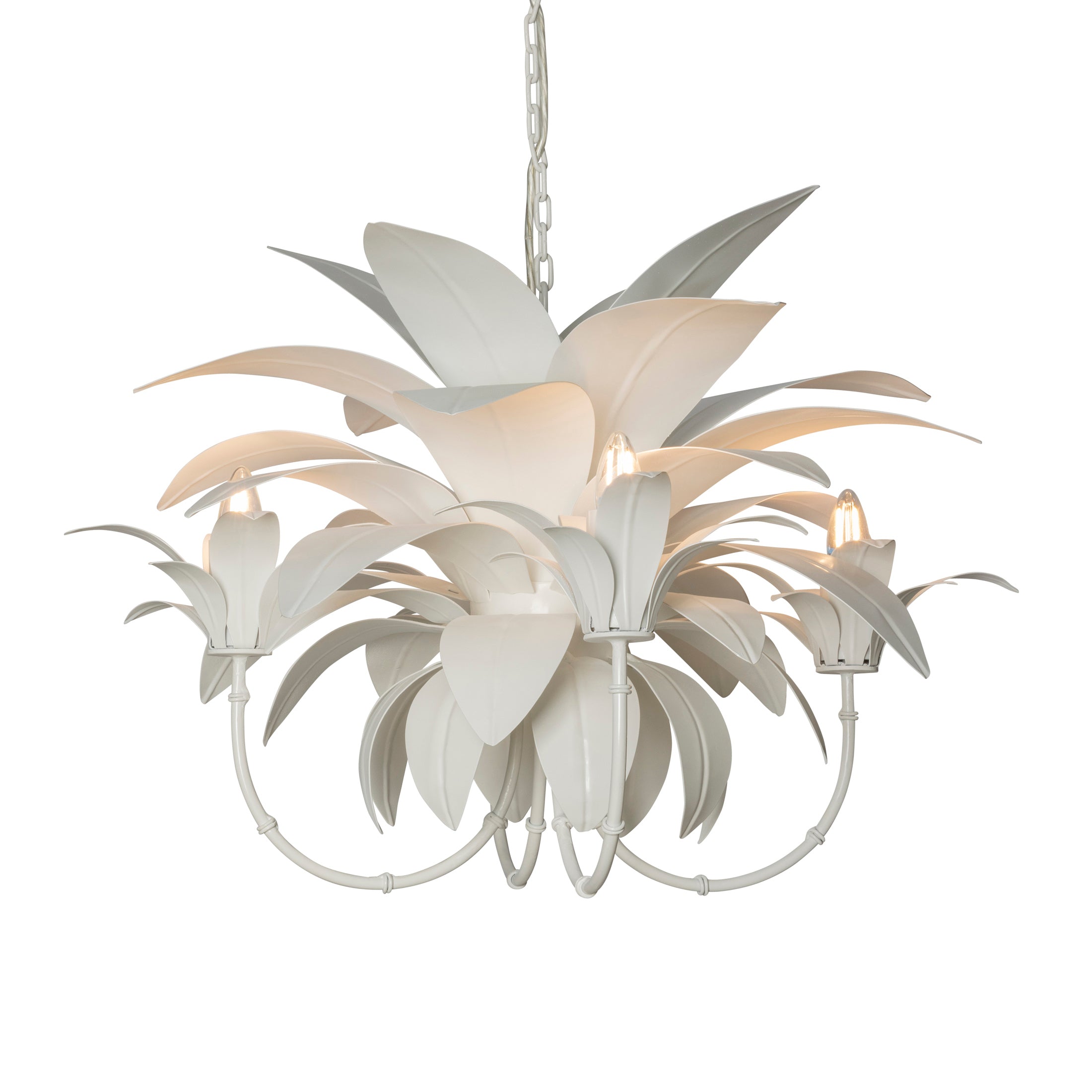Small Liefie Chandelier - White