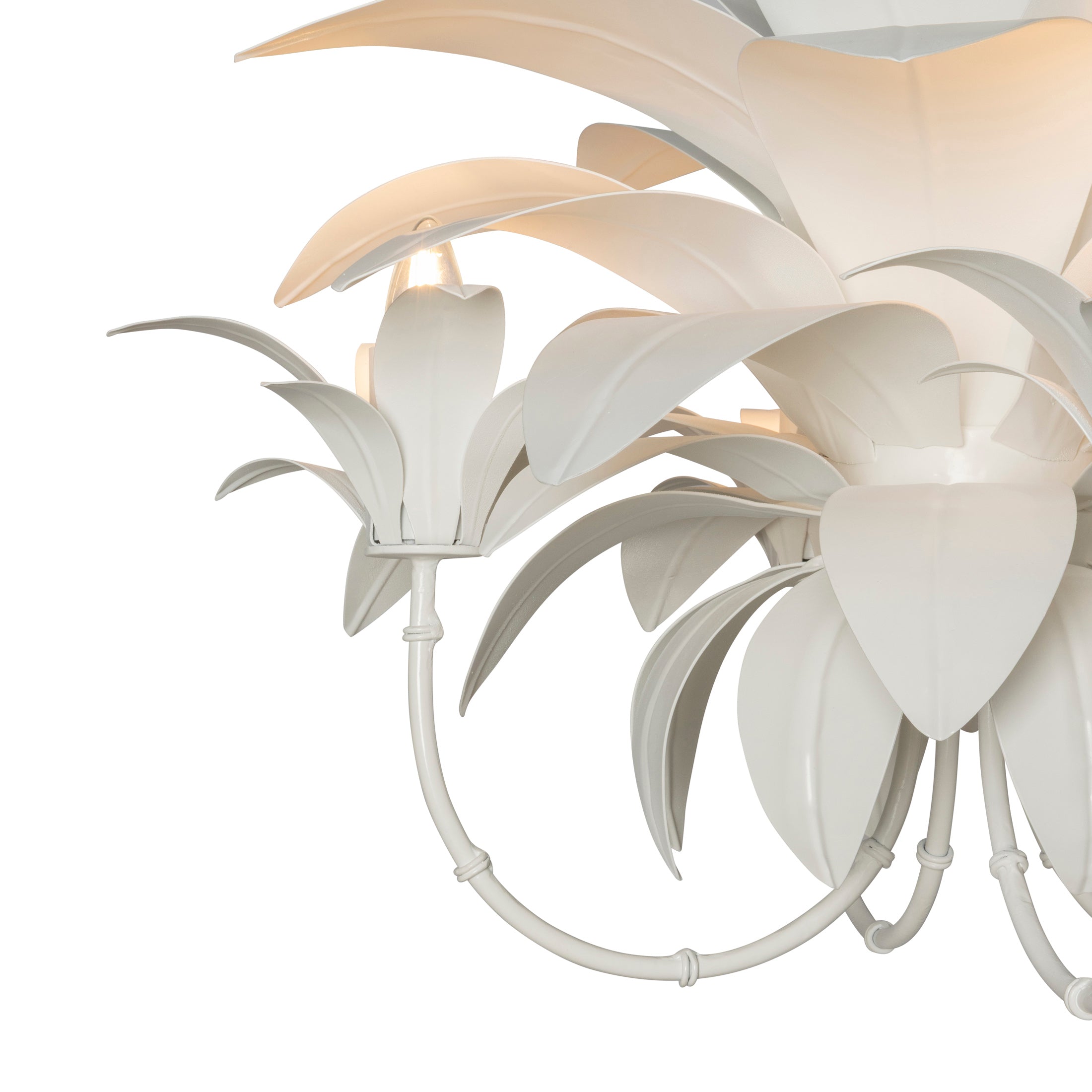 Small Liefie Chandelier - White