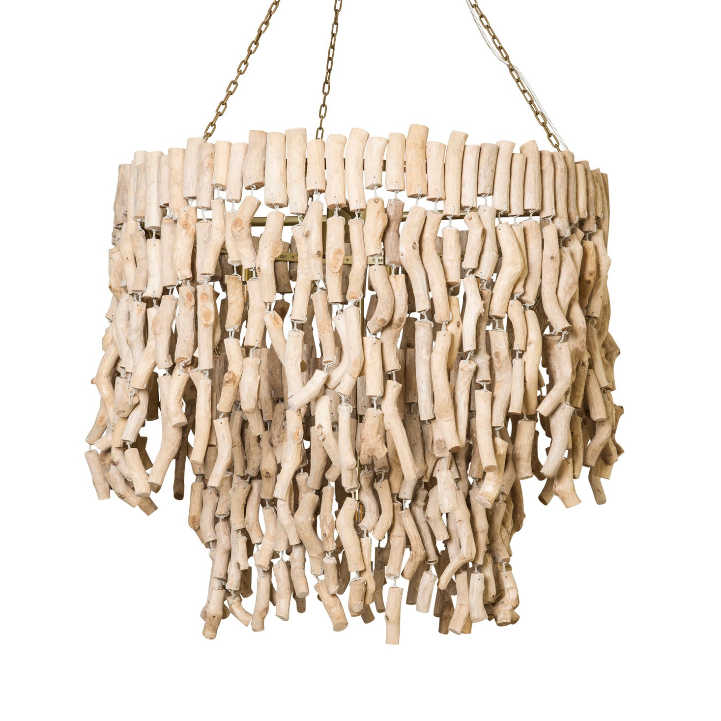 Wiggle Wood Chandelier