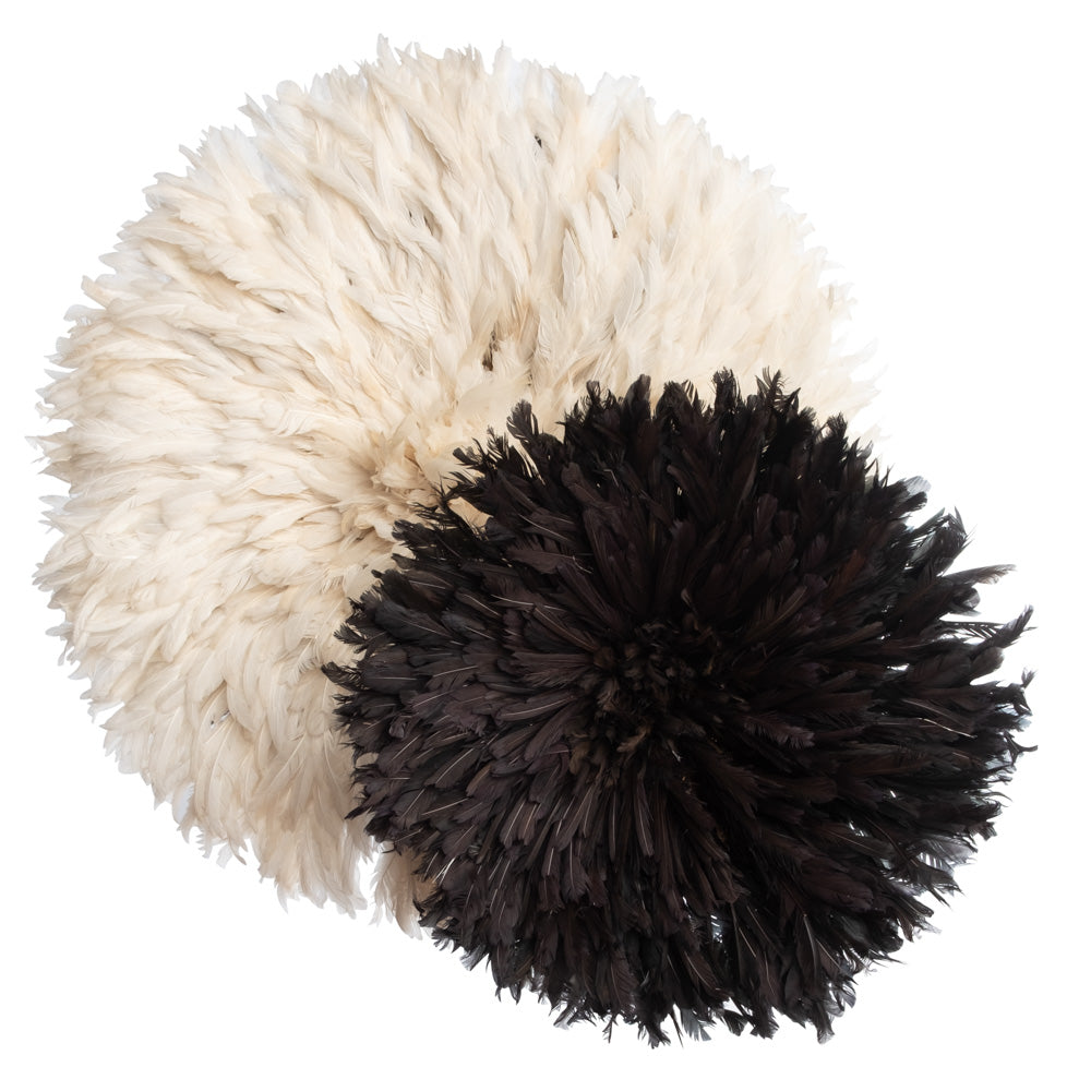 Juju Feather Hat - 20" - Black