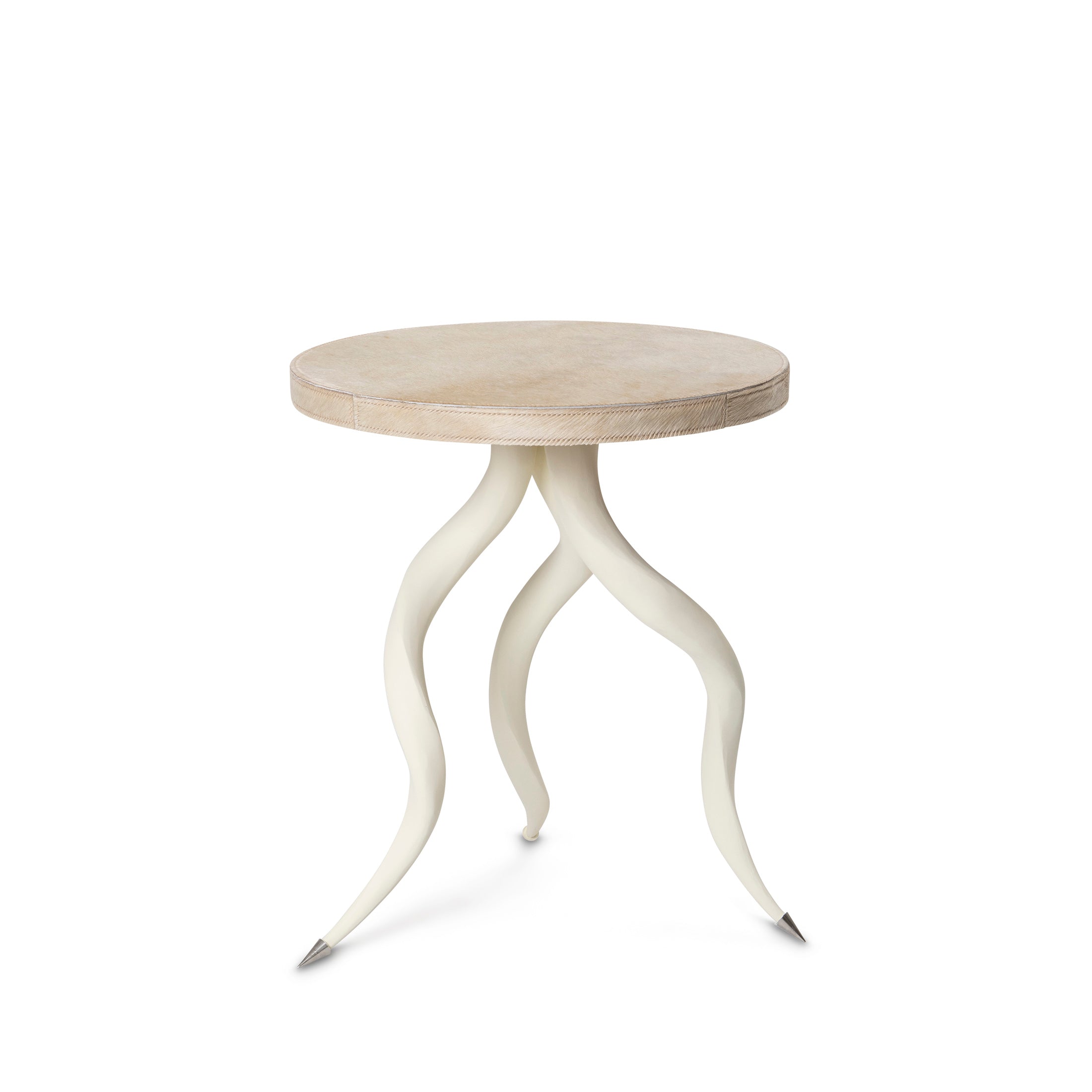 Cream Kudu Horn Table