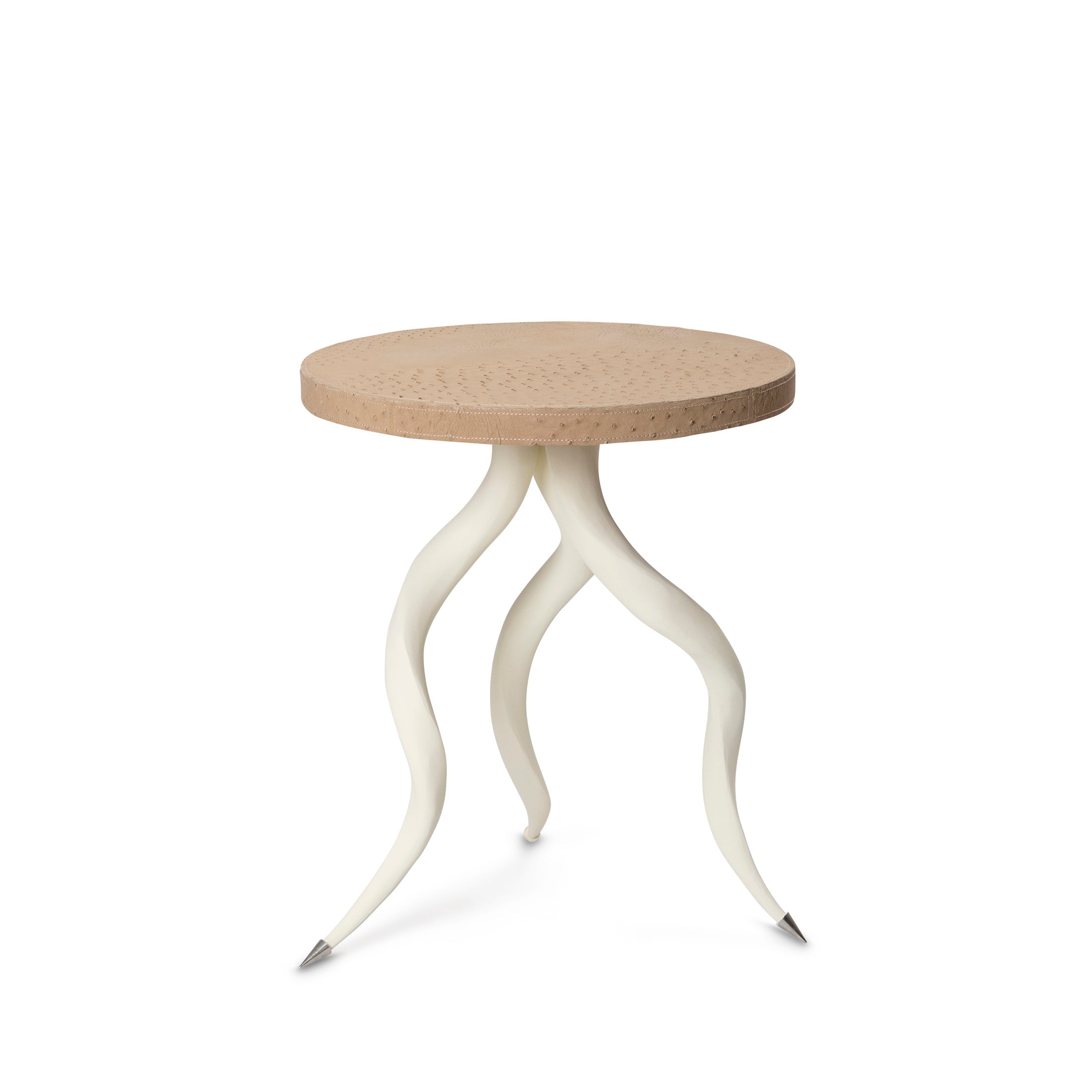 Cream Kudu Horn Table