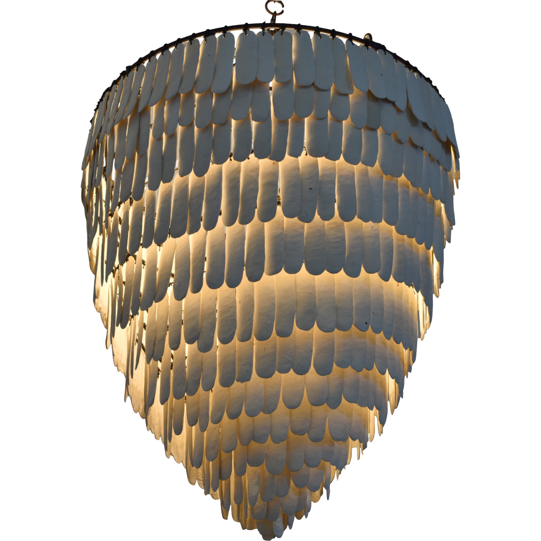 Coupe d'Or Ceramic Chandelier