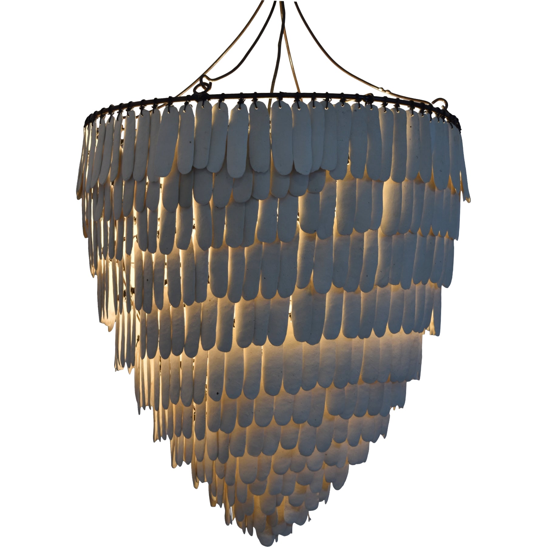 Coupe d'Or Ceramic Chandelier