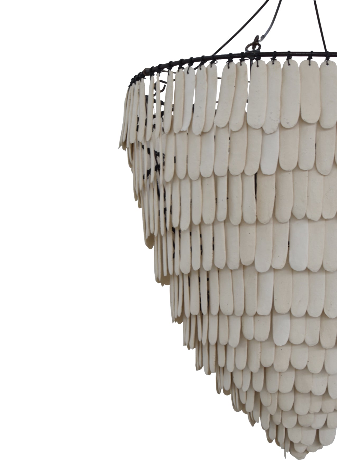 Coupe d'Or Ceramic Chandelier