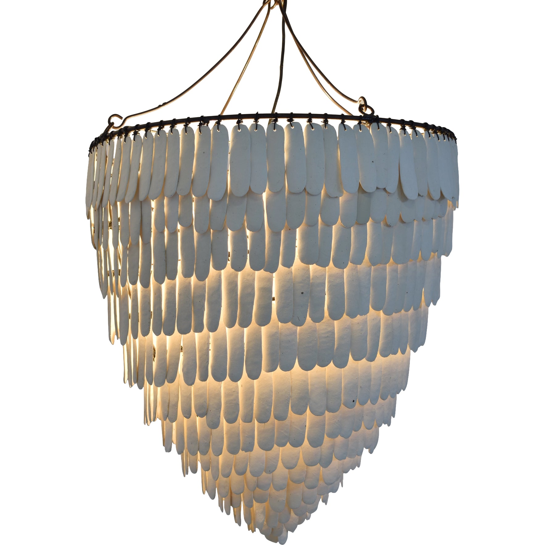 Coupe d'Or Ceramic Chandelier