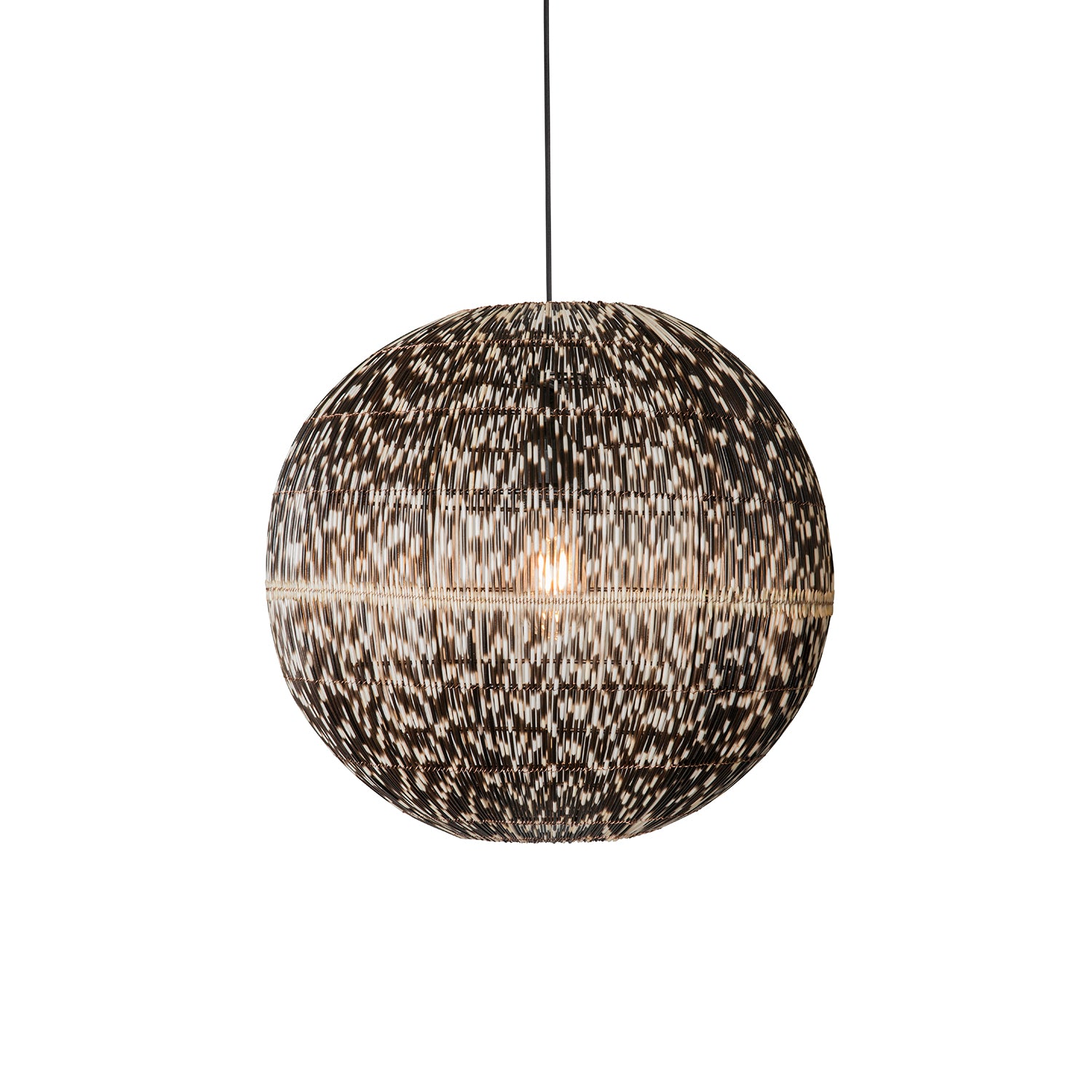 Porcupine Quill Ball Pendant