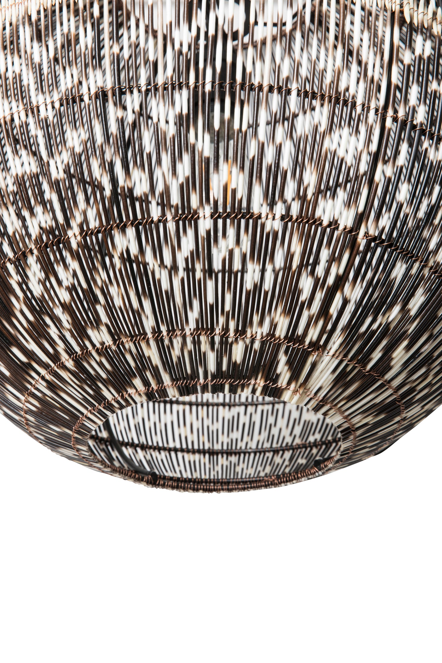 Porcupine Quill Ball Pendant