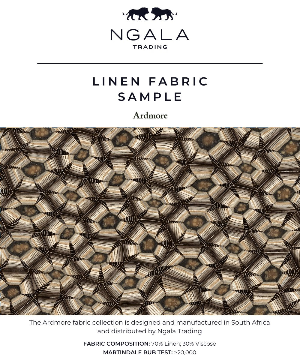 Thanda Tortoise Fabric Sample