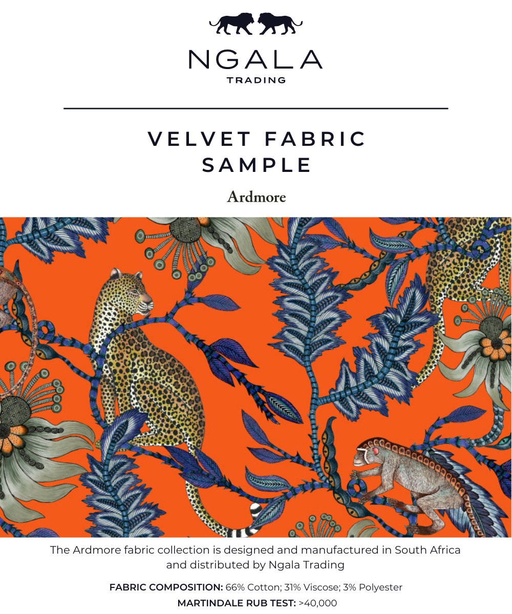 Monkey Bean Fabric Sample