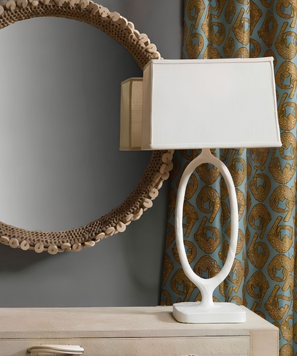 Oval Table Lamp