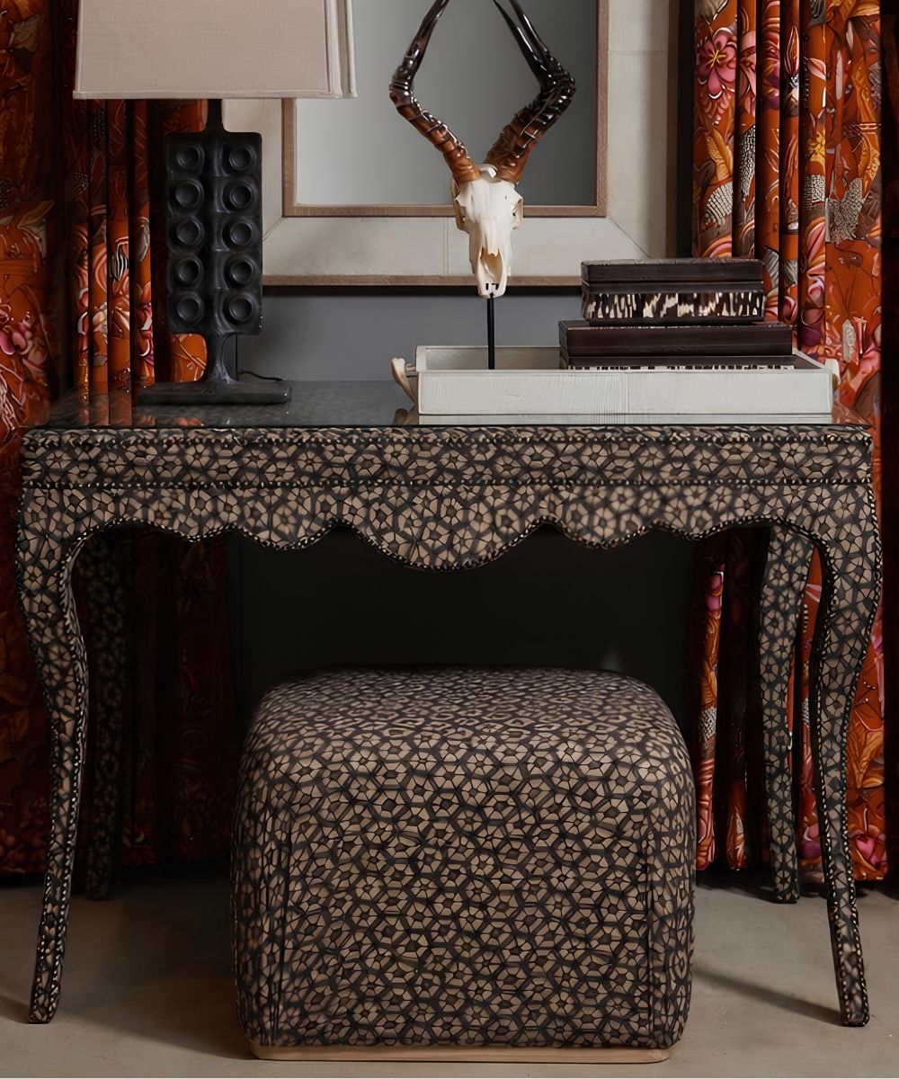 Nyala Table - Thanda Tortoise - Silver
