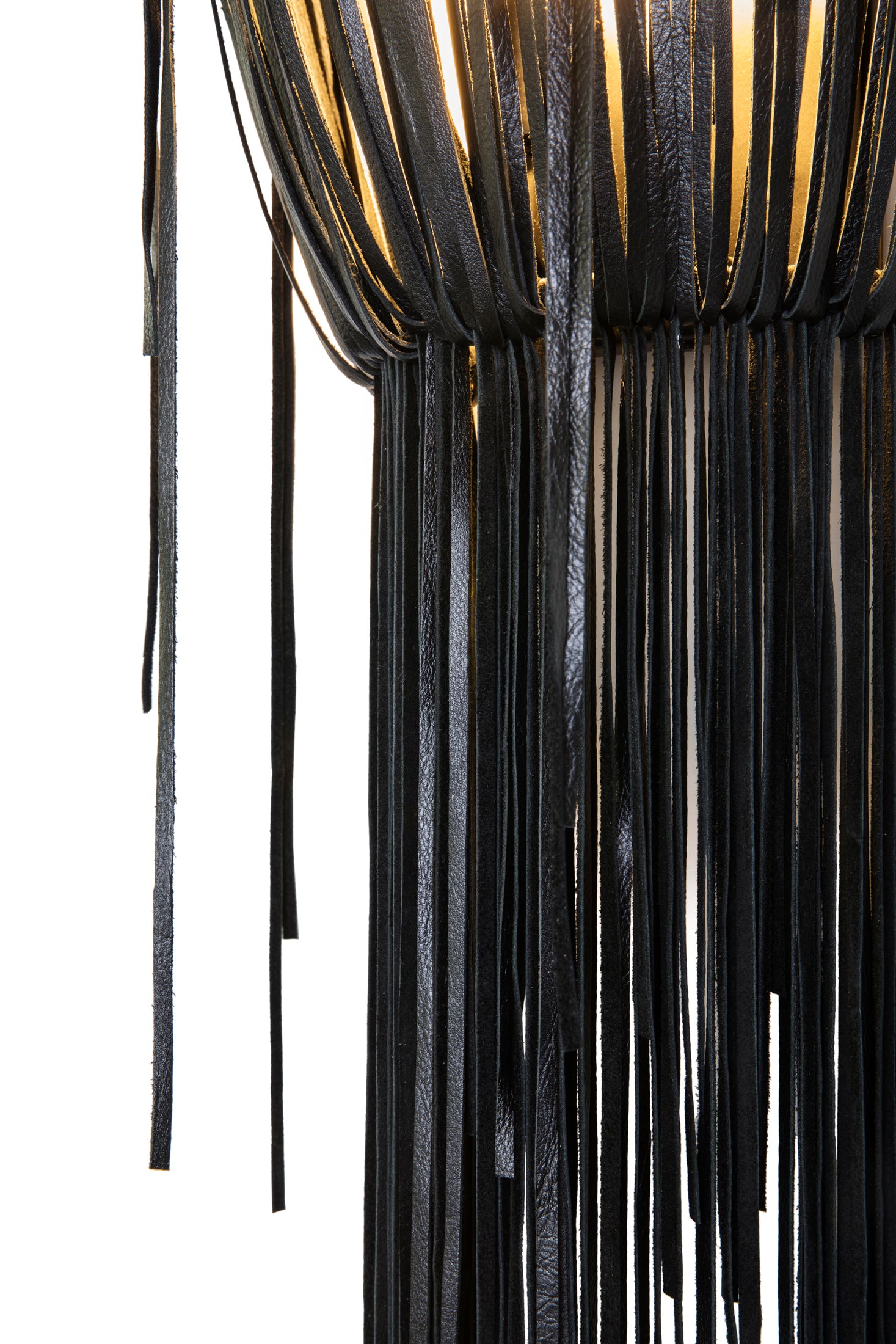 Urchin Leather Wall Sconce