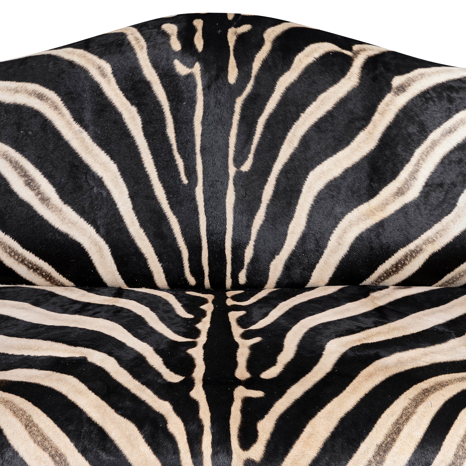 Zebra Hide Settee
