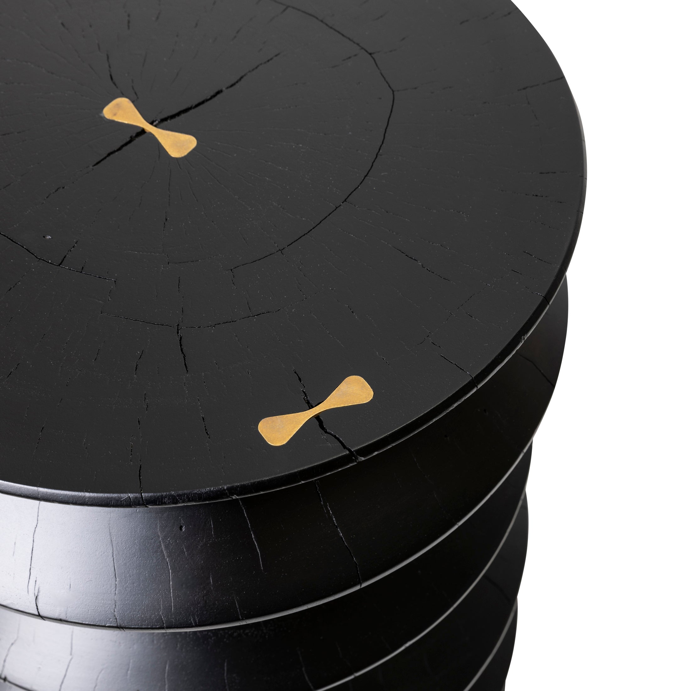 Boesmans Leadwood Turned Side Table