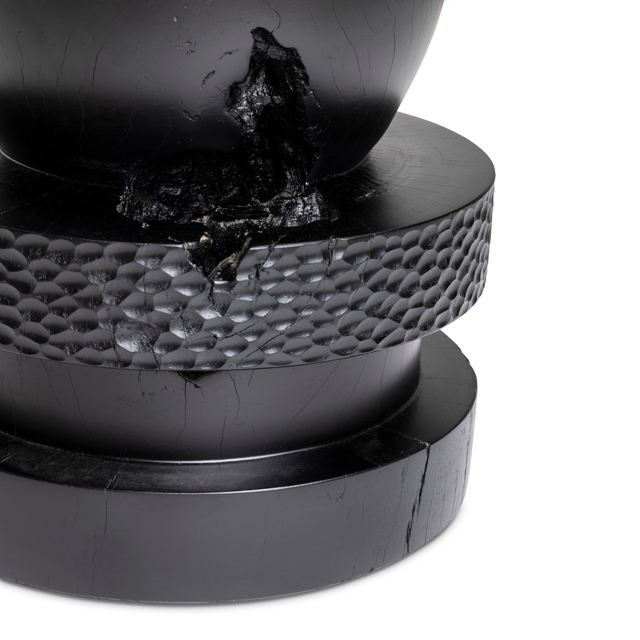 Komati Leadwood Turned Side Table