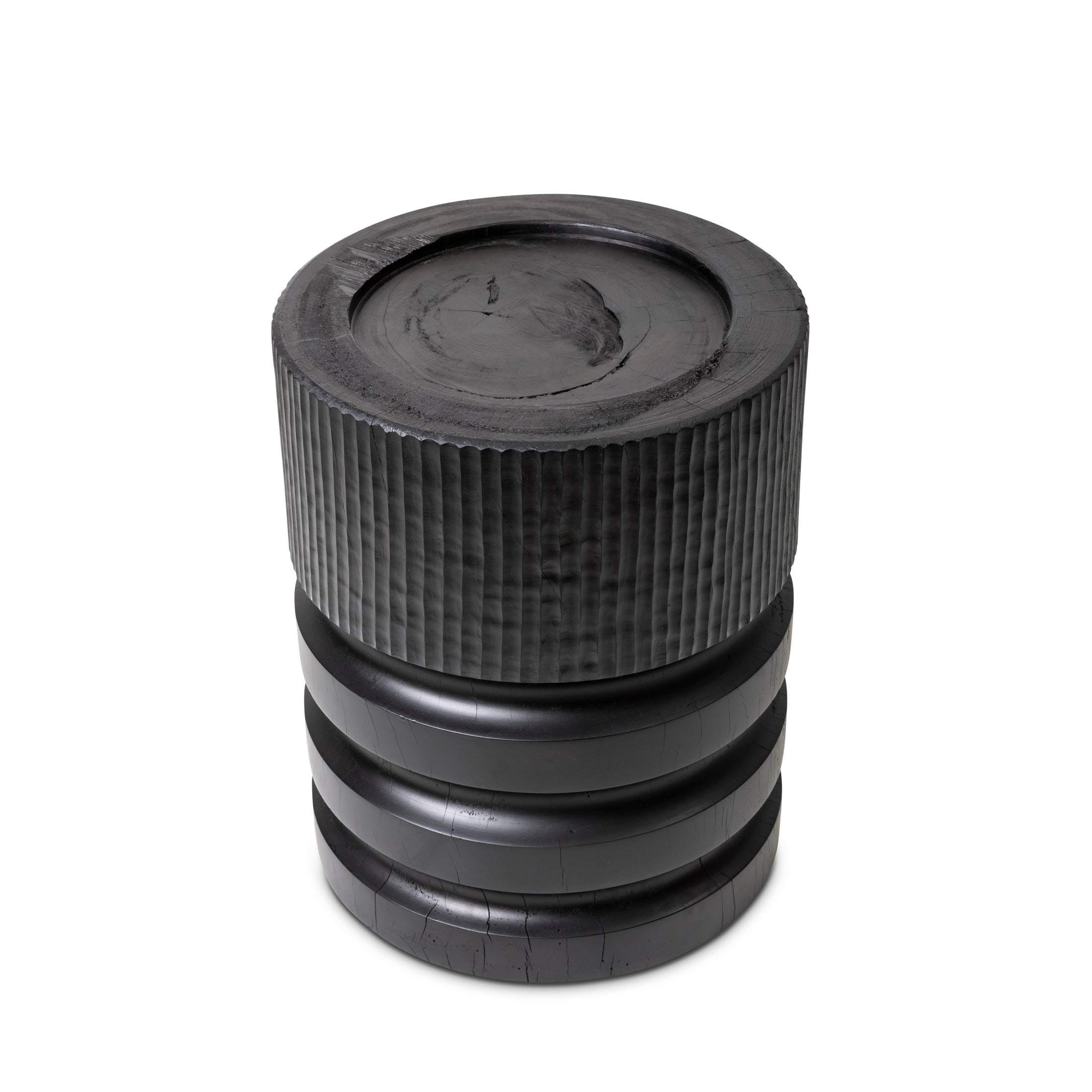 Vaal Leadwood Turned Side Table