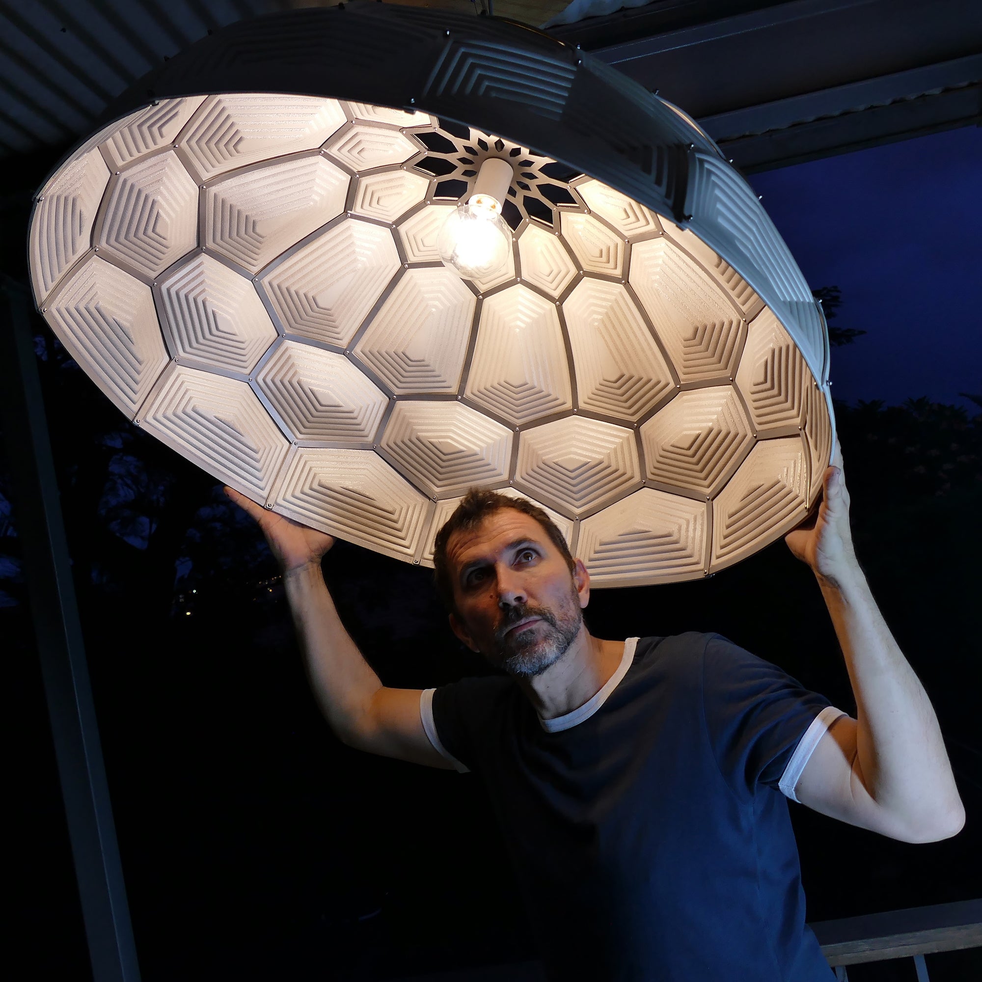 Turtle Dome Light - Black