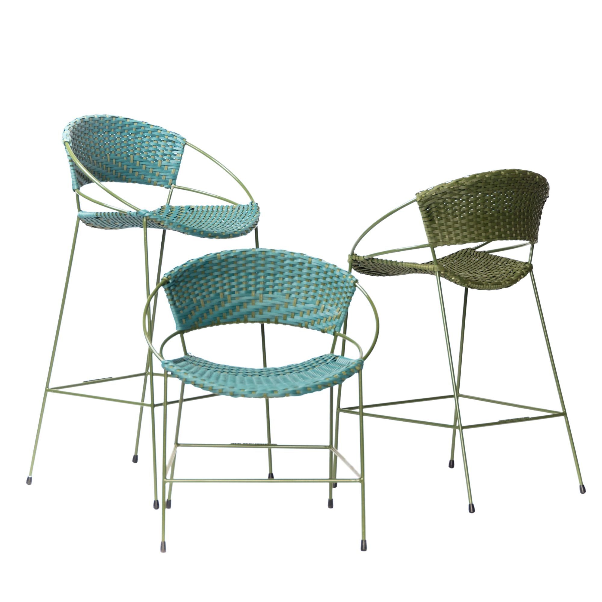 Woven Outdoor Counter Stool