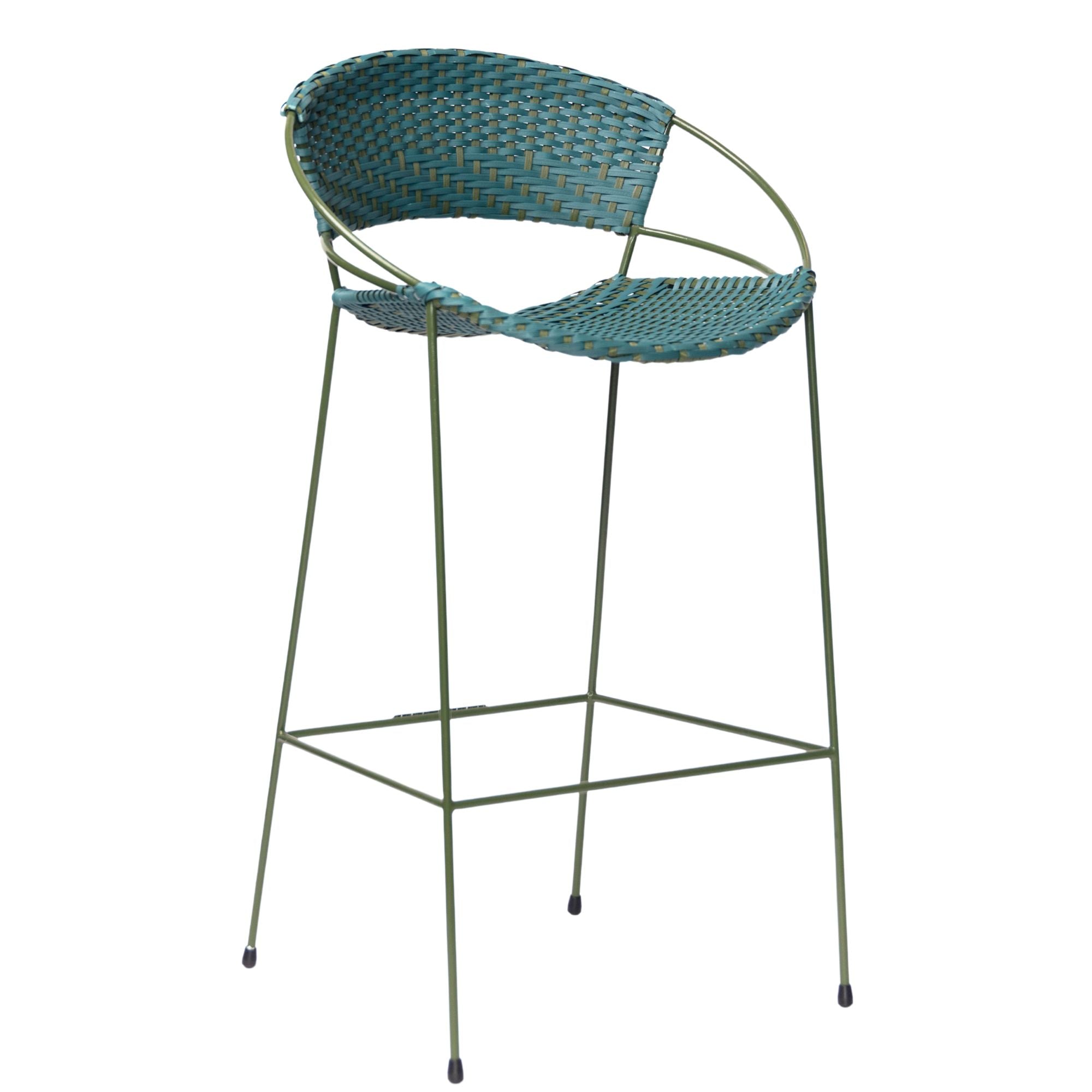 Woven Outdoor Bar Stool