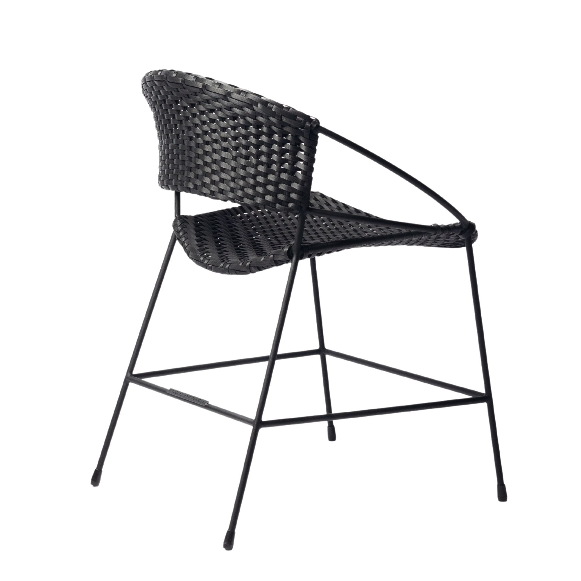 Woven Outdoor Dining Chair - Coal