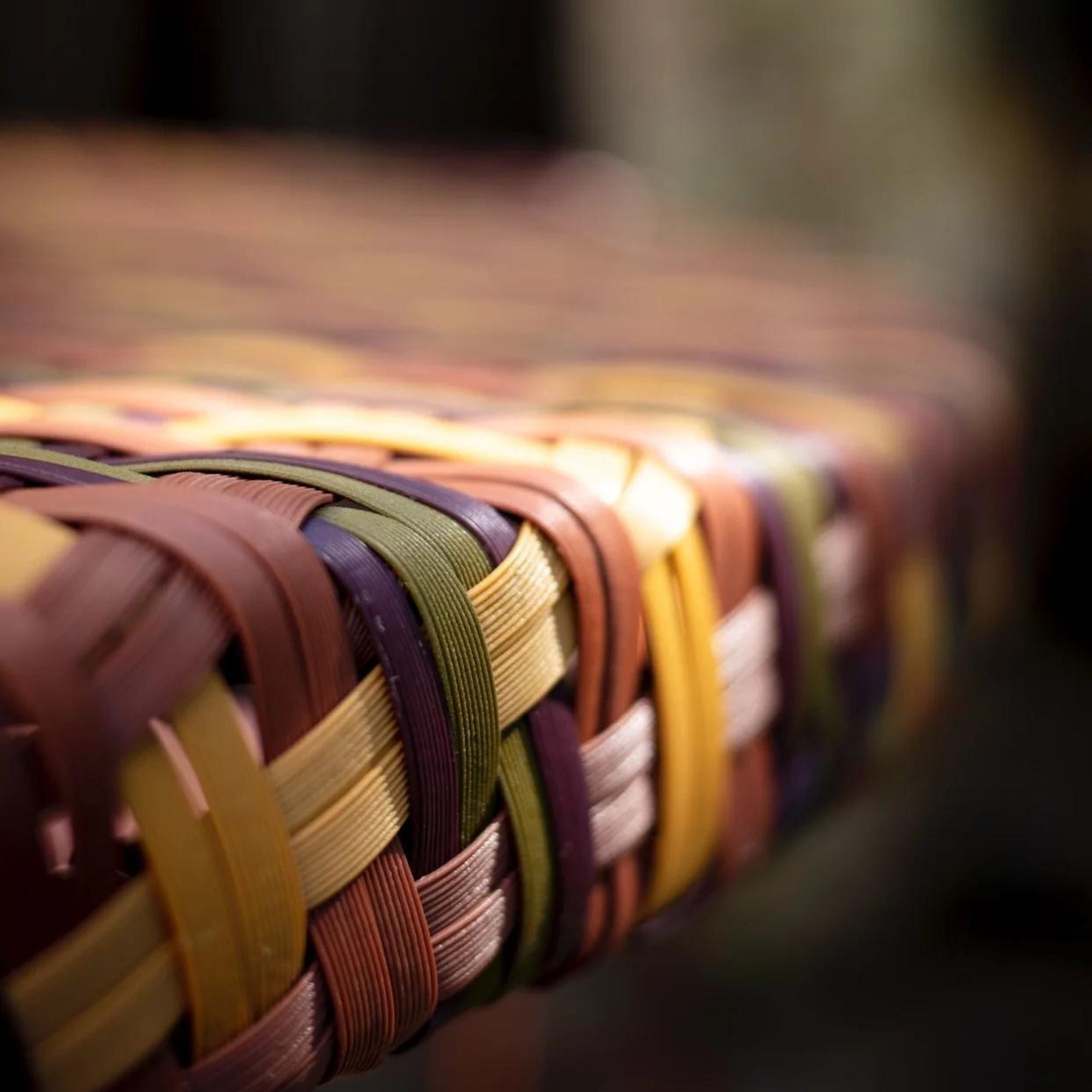 Woven Outdoor Dining Table - Spice