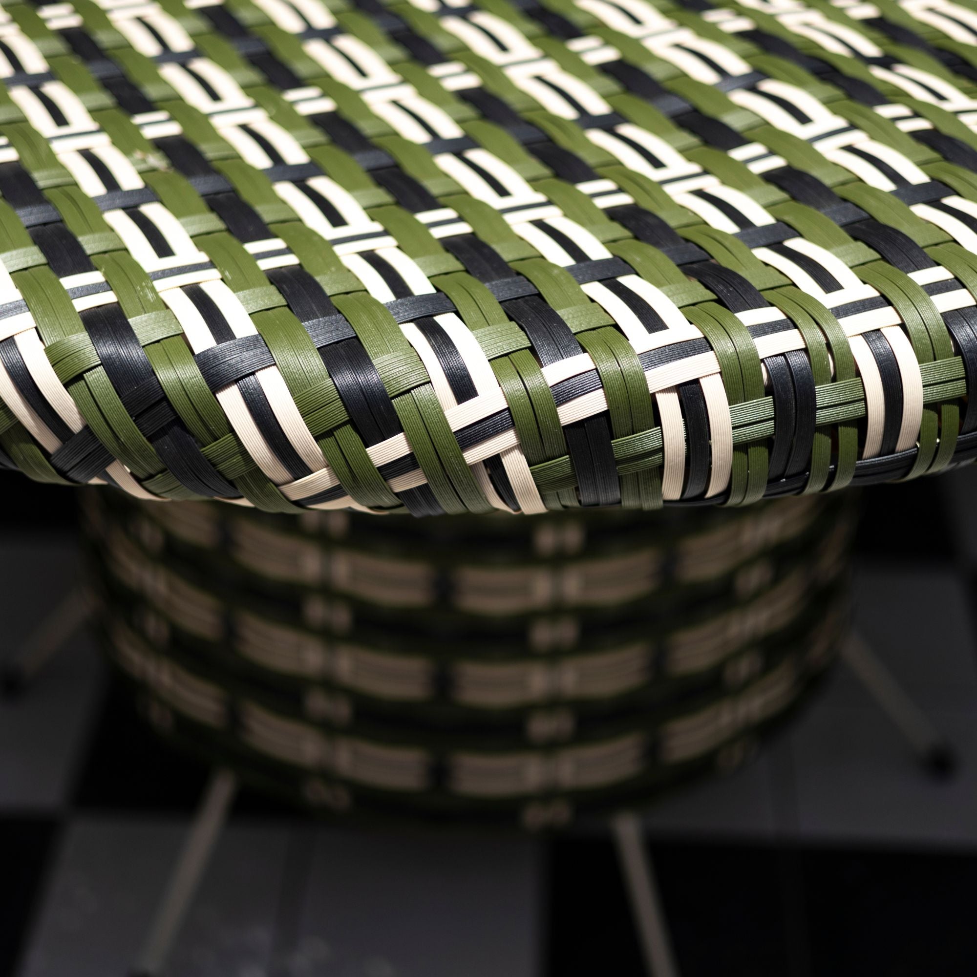 Woven Outdoor Dining Table - Palm